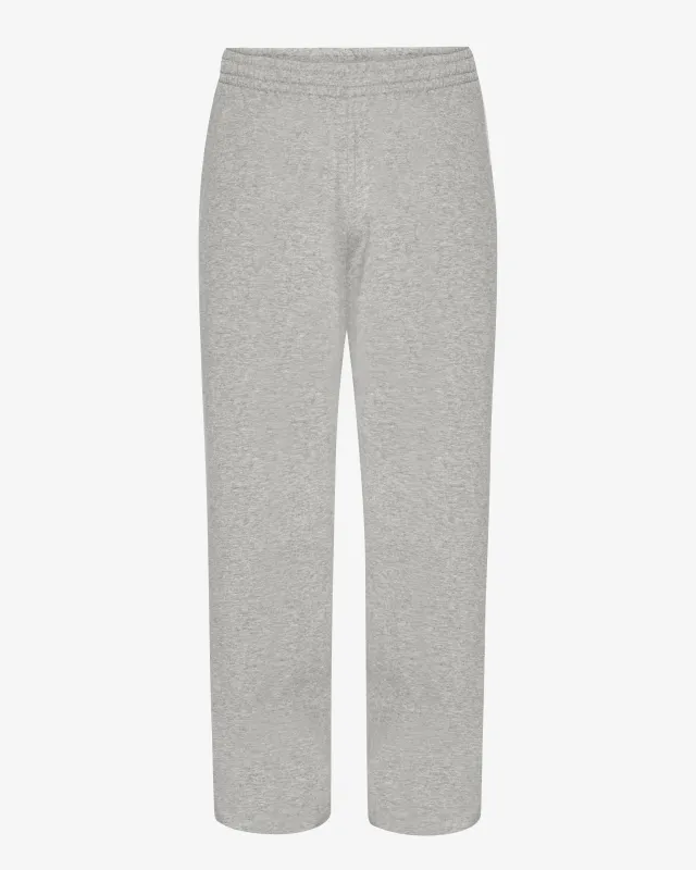 Organic Straight Leg Sweatpants - Heather Grey sold by Colorful Standard