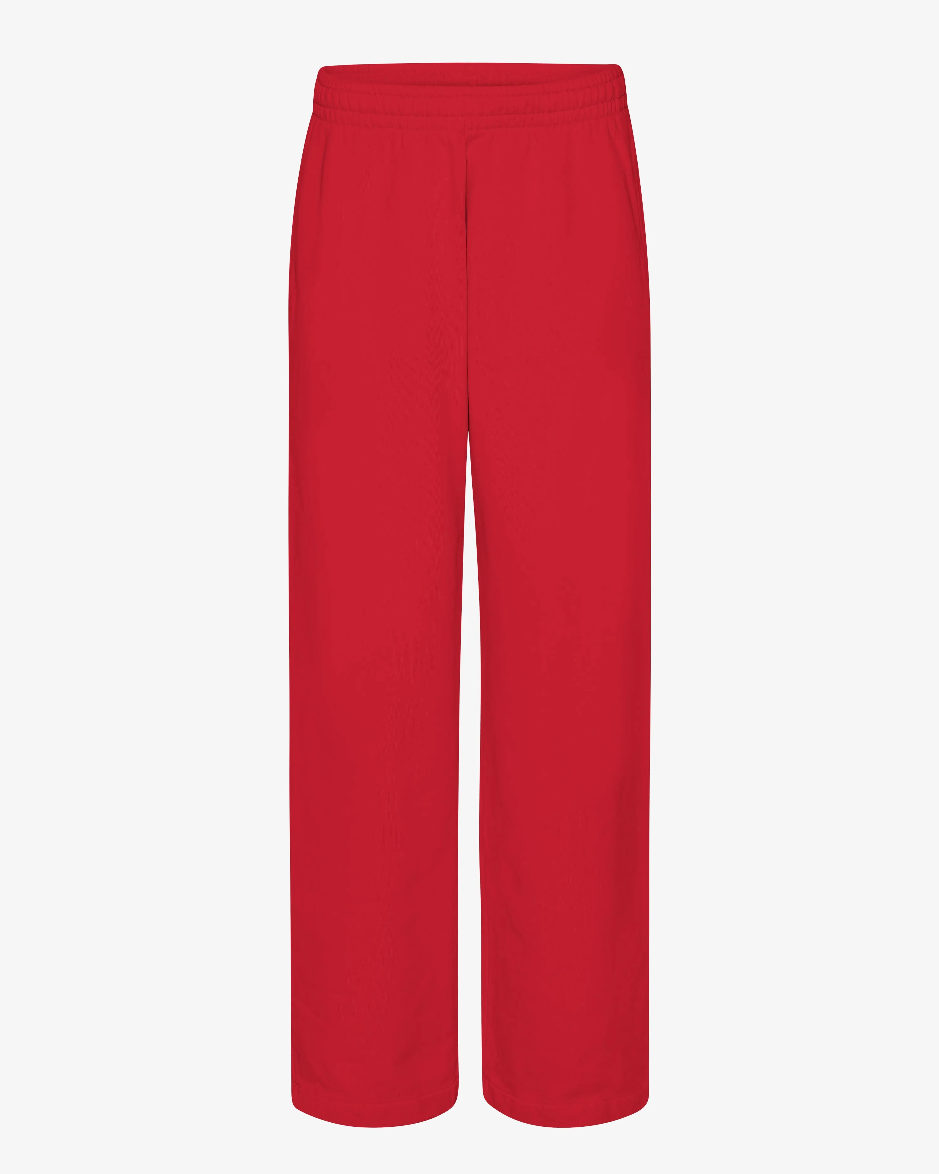 Organic Straight Leg Sweatpants - Scarlet Red sold by Colorful Standard