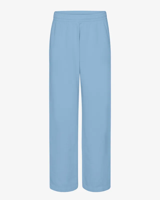 Organic Straight Leg Sweatpants - Seaside Blue sold by Colorful Standard