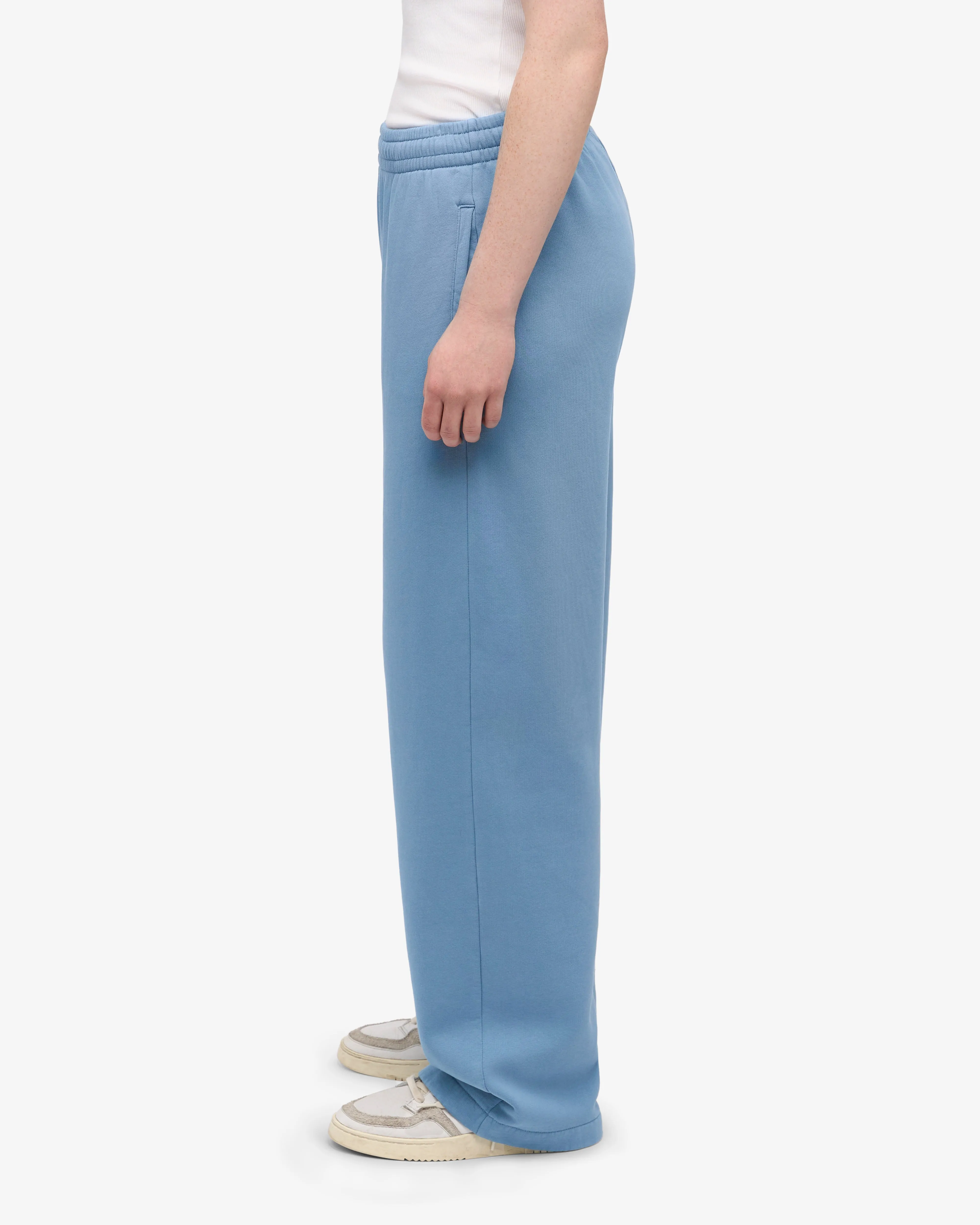 Organic Straight Leg Sweatpants - Seaside Blue sold by Colorful Standard product image thumbnail 4
