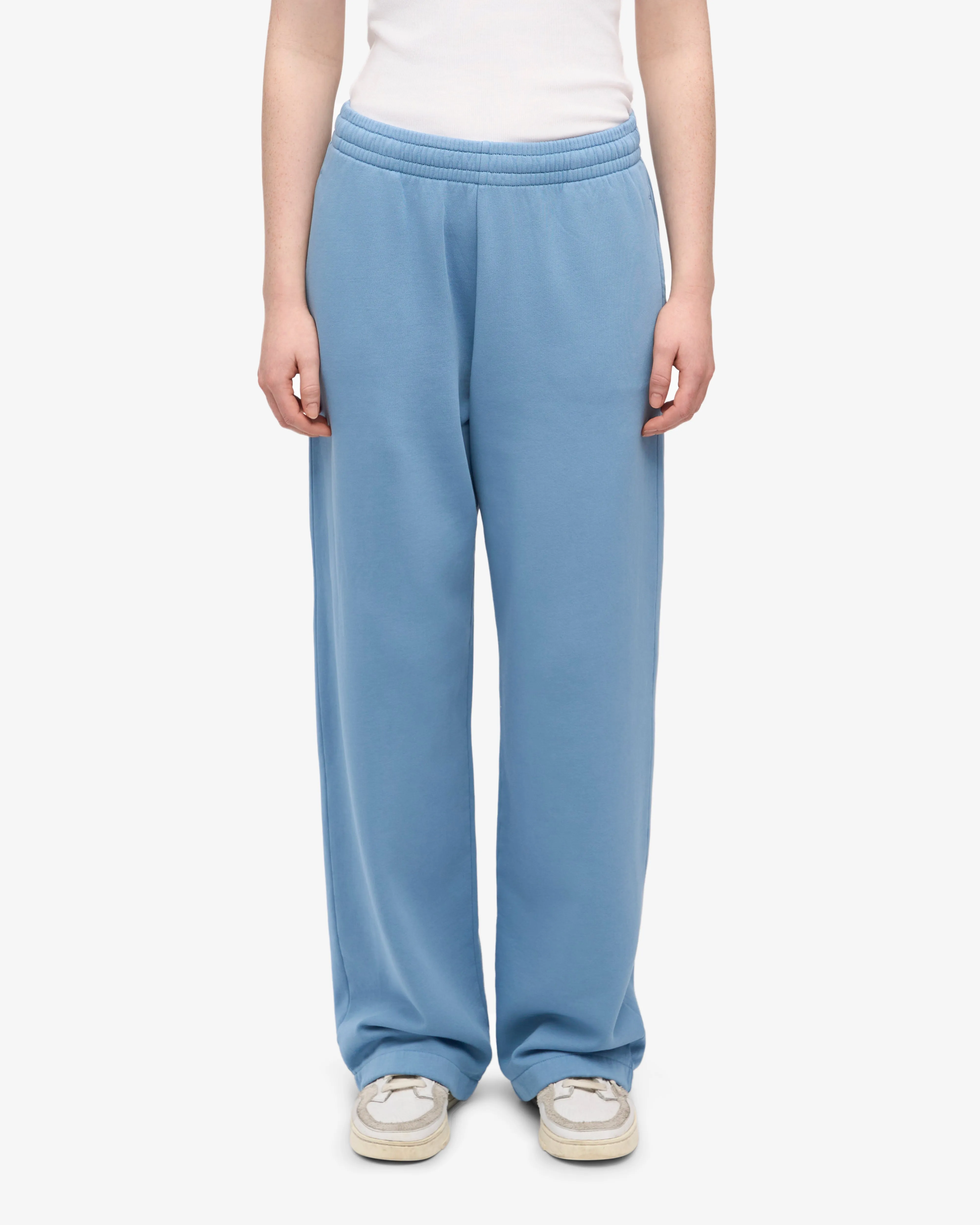 Organic Straight Leg Sweatpants - Seaside Blue sold by Colorful Standard product image thumbnail 3