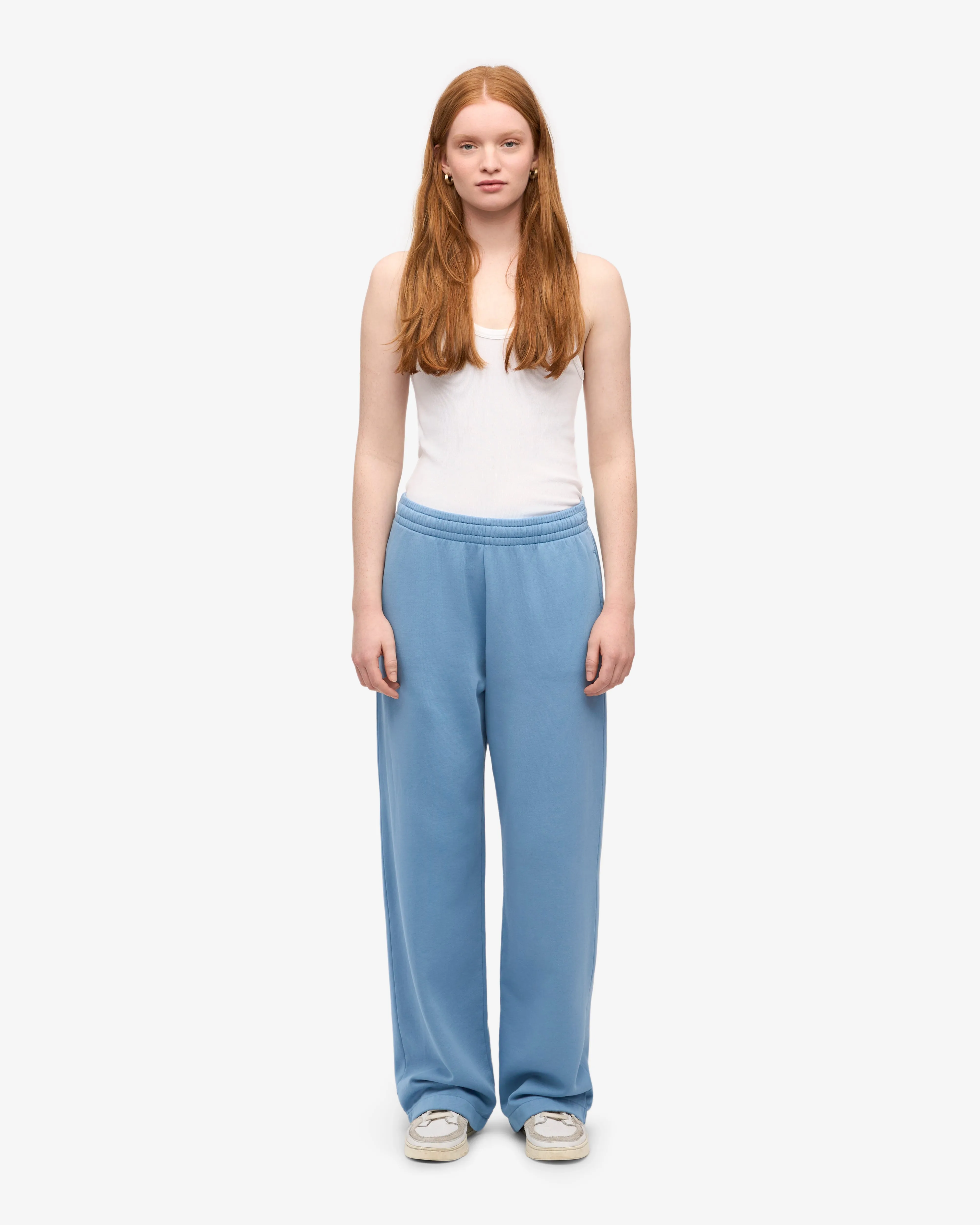 Organic Straight Leg Sweatpants - Seaside Blue sold by Colorful Standard product image thumbnail 2