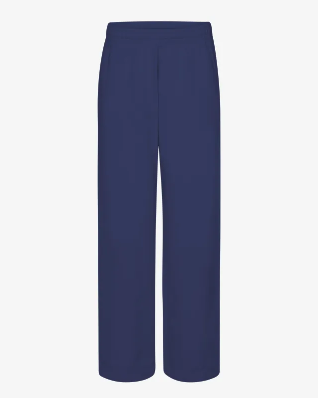 Organic Straight Leg Sweatpants - Marine Blue sold by Colorful Standard