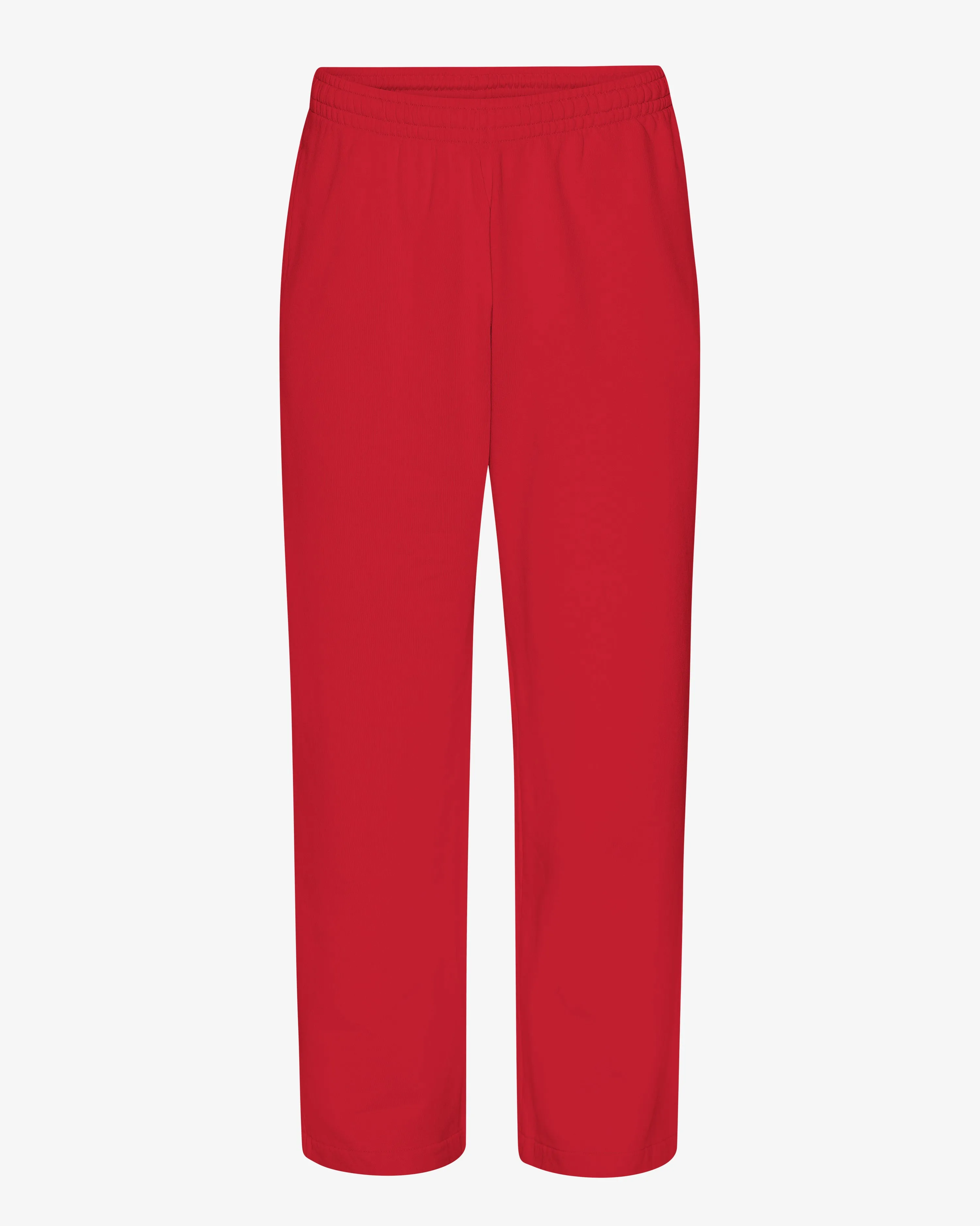 Organic Straight Leg Sweatpants - Scarlet Red sold by Colorful Standard