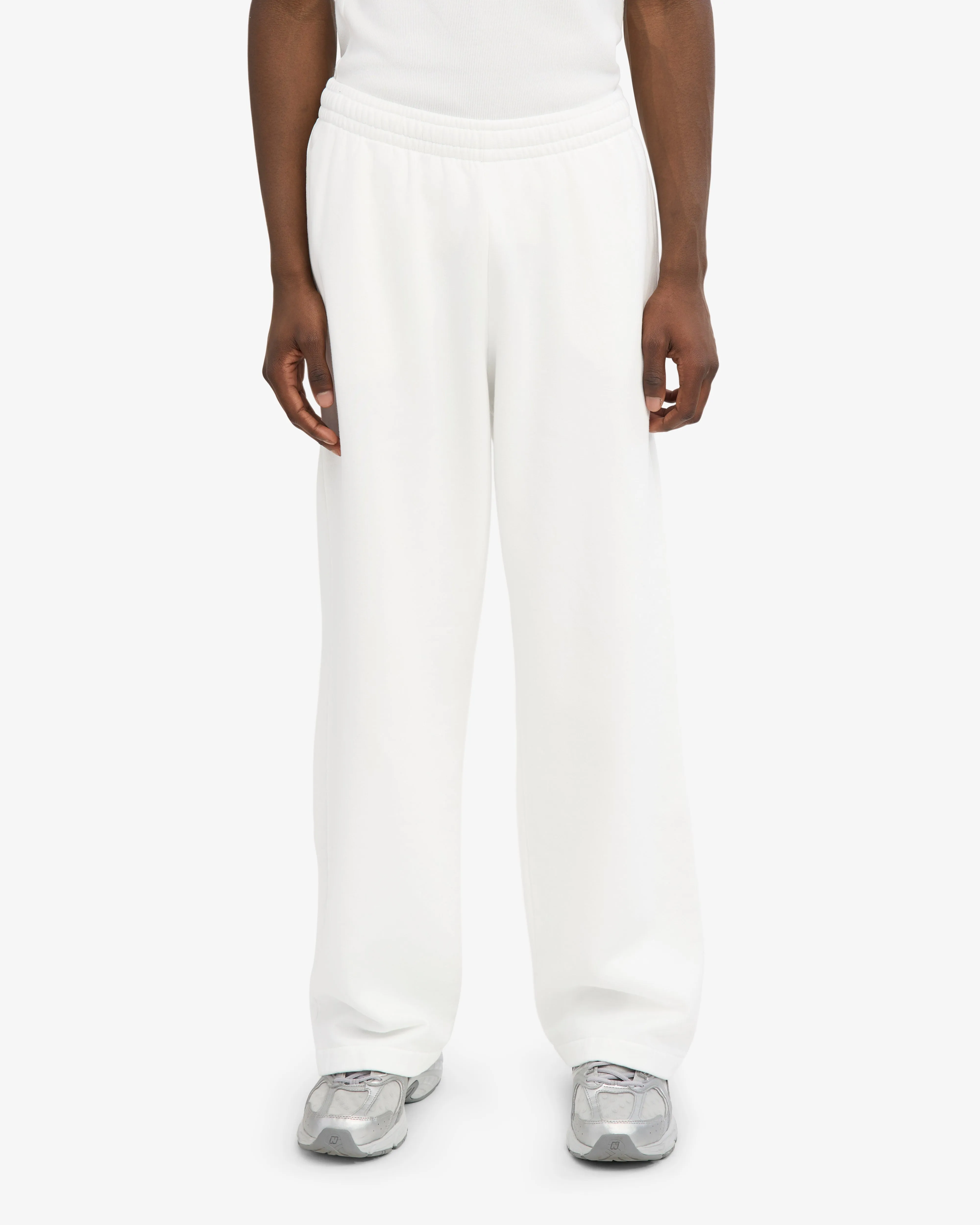 Organic Straight Leg Sweatpants - Optical White sold by Colorful Standard product image thumbnail 3