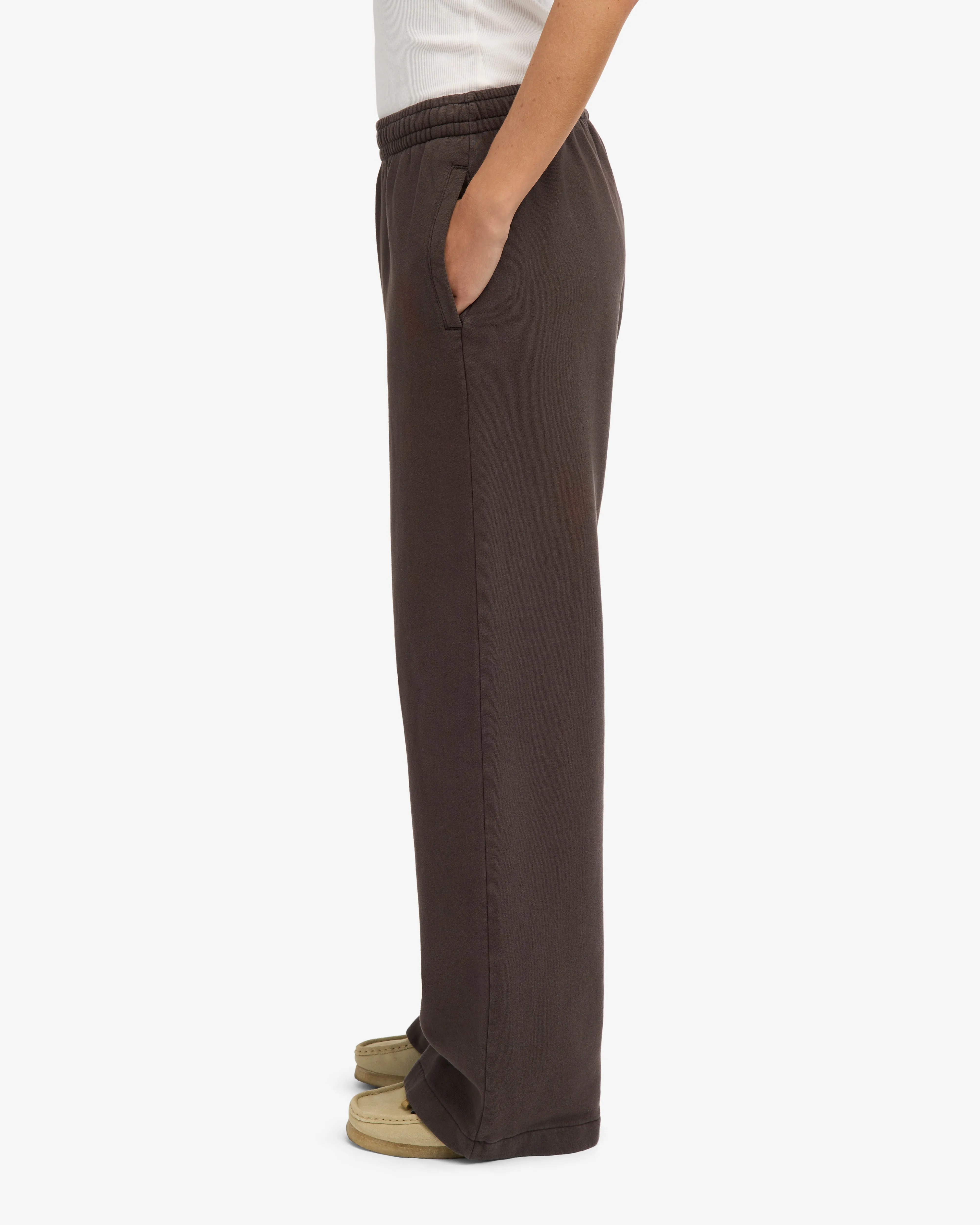 Organic Straight Leg Sweatpants - Coffee Brown sold by Colorful Standard product image thumbnail 4