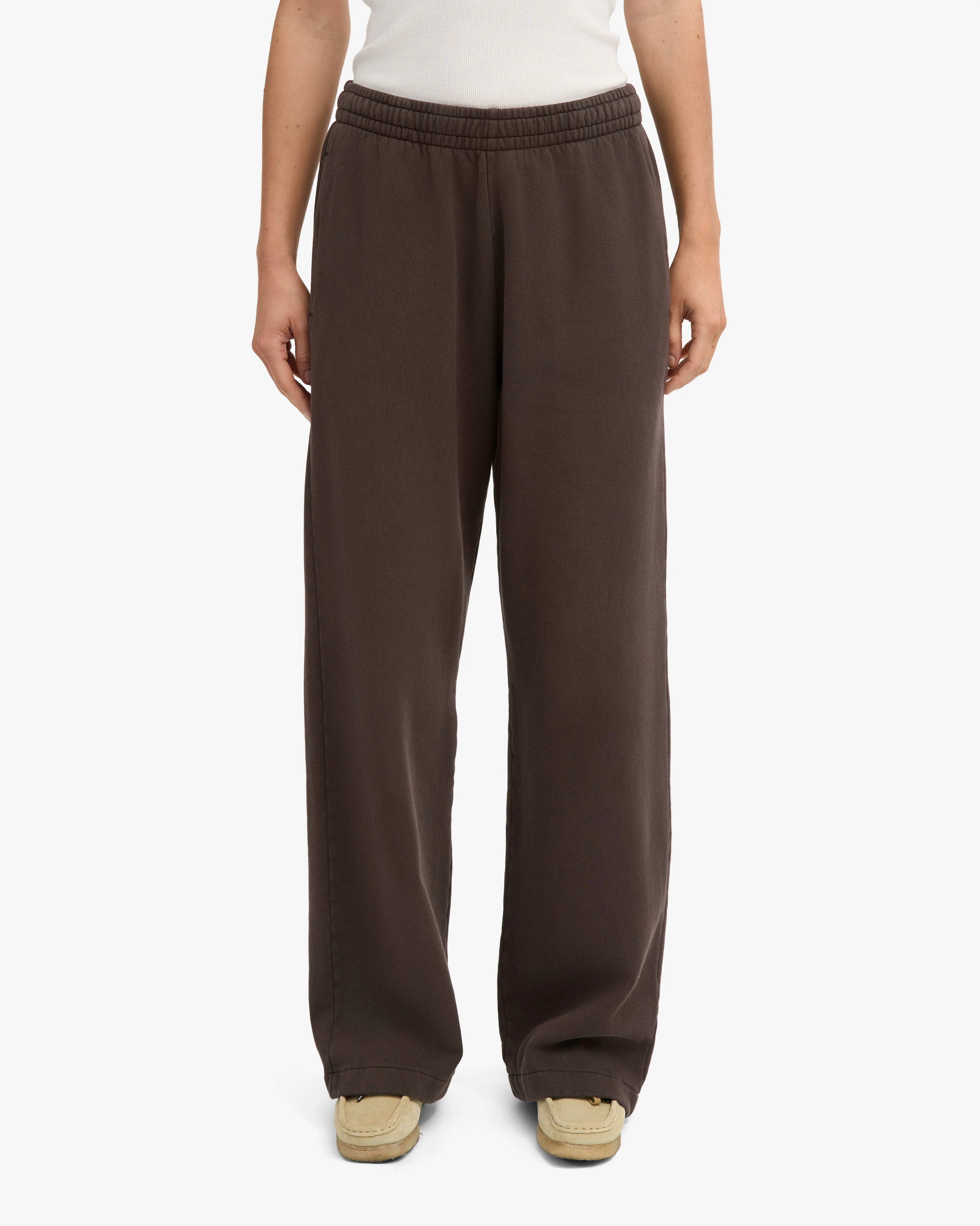 Organic Straight Leg Sweatpants - Coffee Brown sold by Colorful Standard product image thumbnail 3