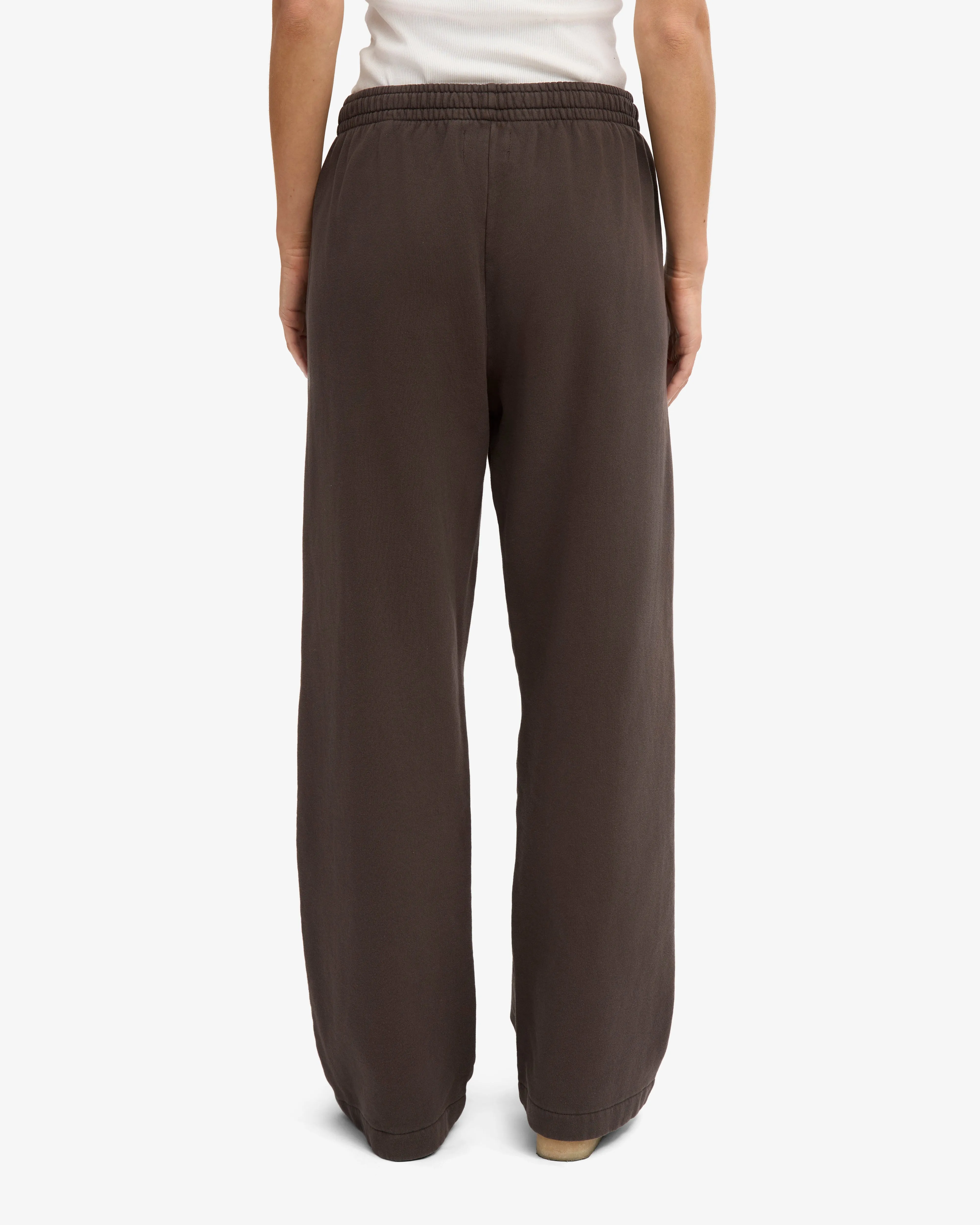 Organic Straight Leg Sweatpants - Coffee Brown sold by Colorful Standard product image thumbnail 5