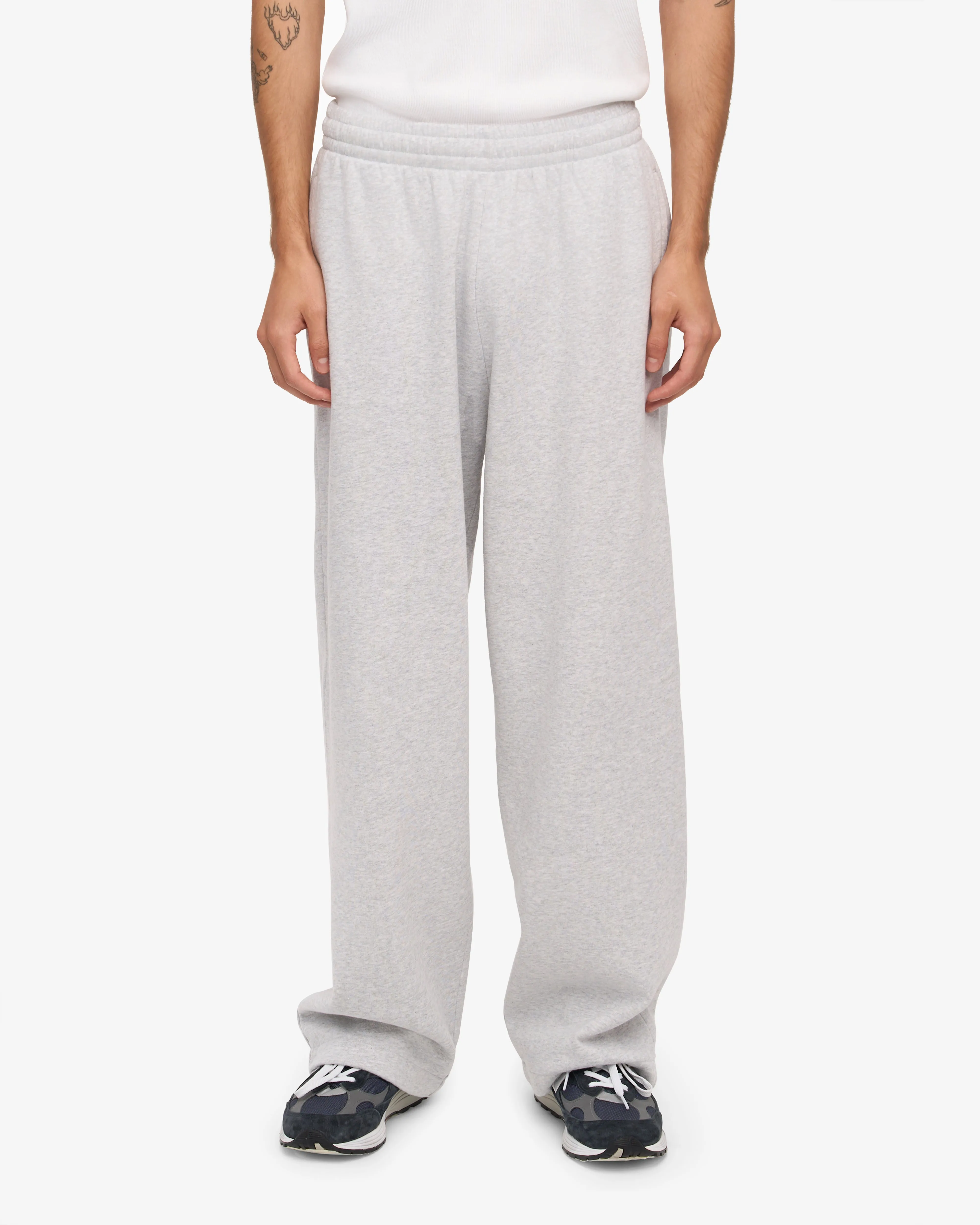 Organic Straight Leg Sweatpants - Snow Melange sold by Colorful Standard product image thumbnail 3