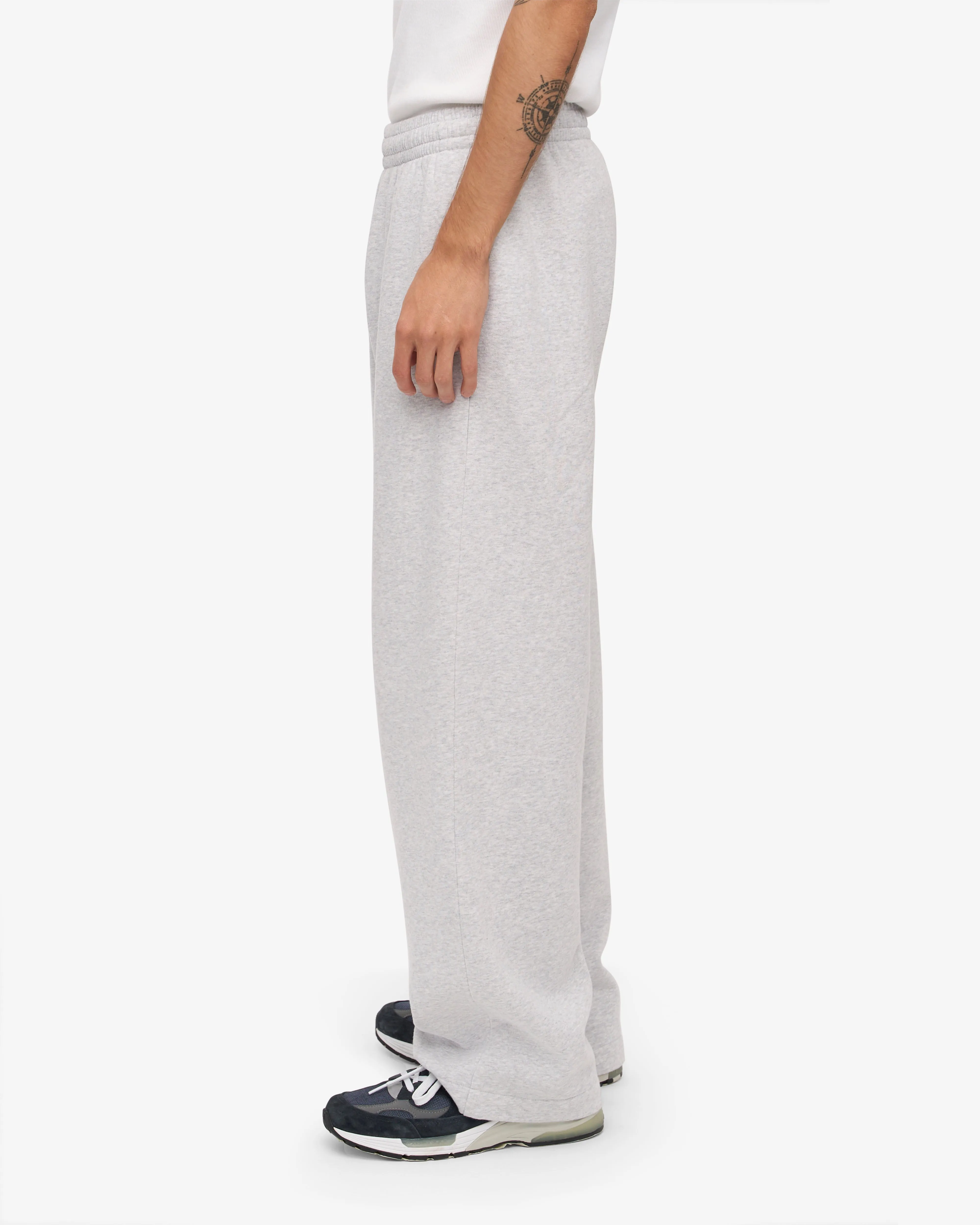 Organic Straight Leg Sweatpants - Snow Melange sold by Colorful Standard product image thumbnail 4