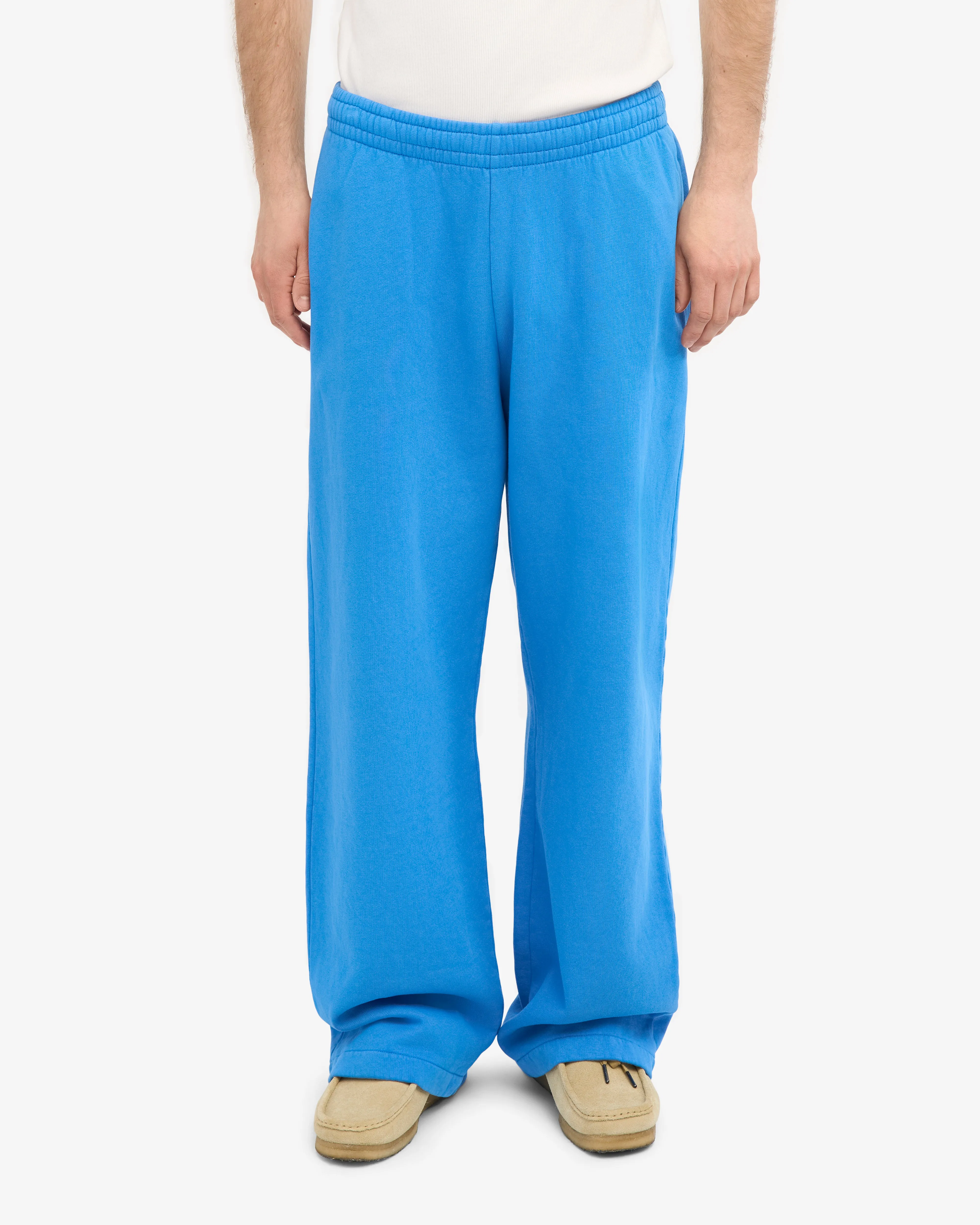 Organic Straight Leg Sweatpants - Pacific Blue sold by Colorful Standard product image thumbnail 3