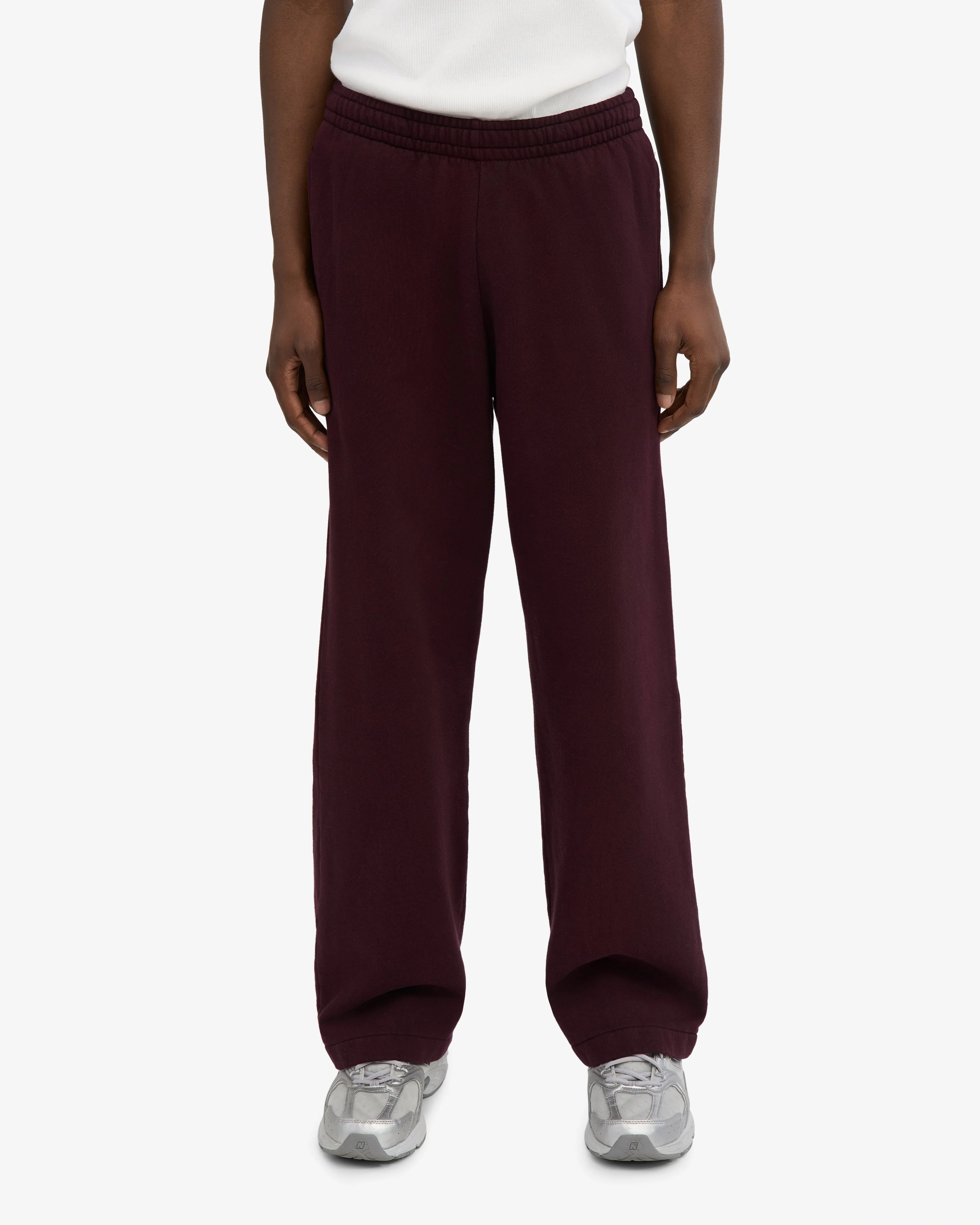 Organic Straight Leg Sweatpants - Oxblood Red sold by Colorful Standard product image thumbnail 3