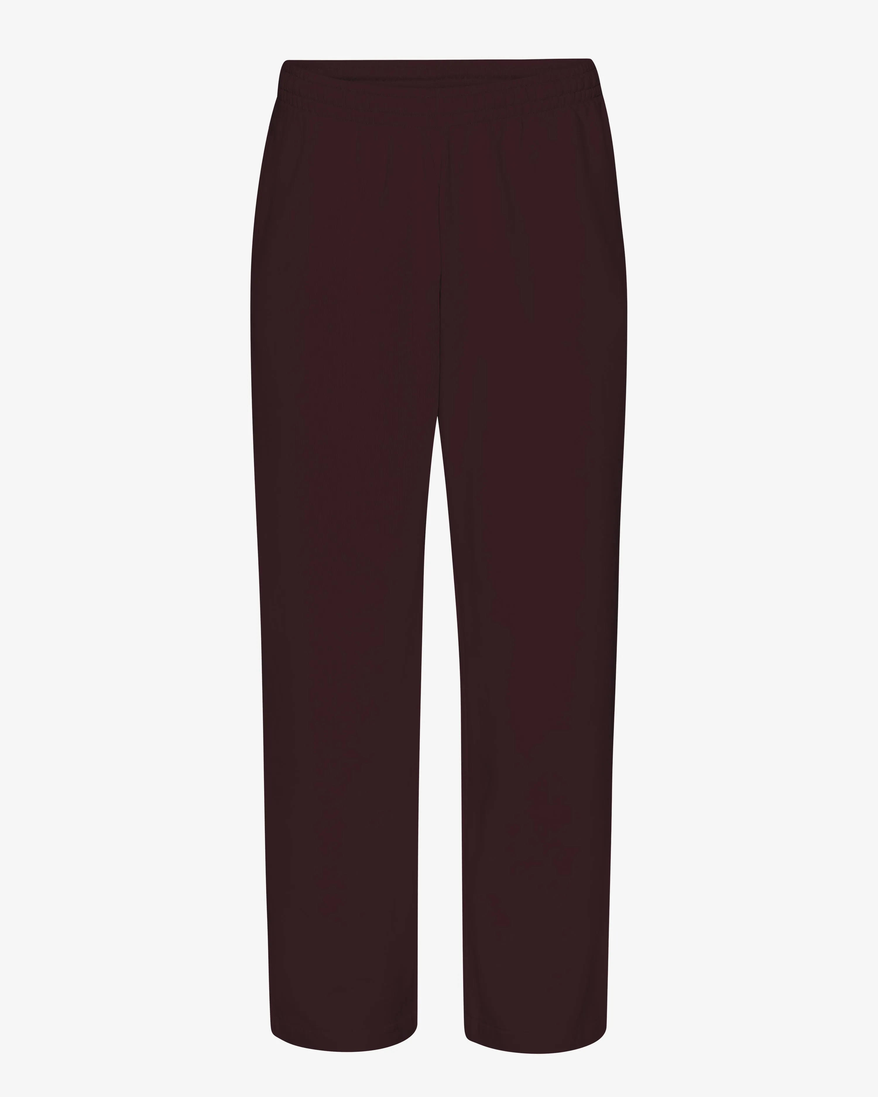 Organic Straight Leg Sweatpants - Oxblood Red sold by Colorful Standard