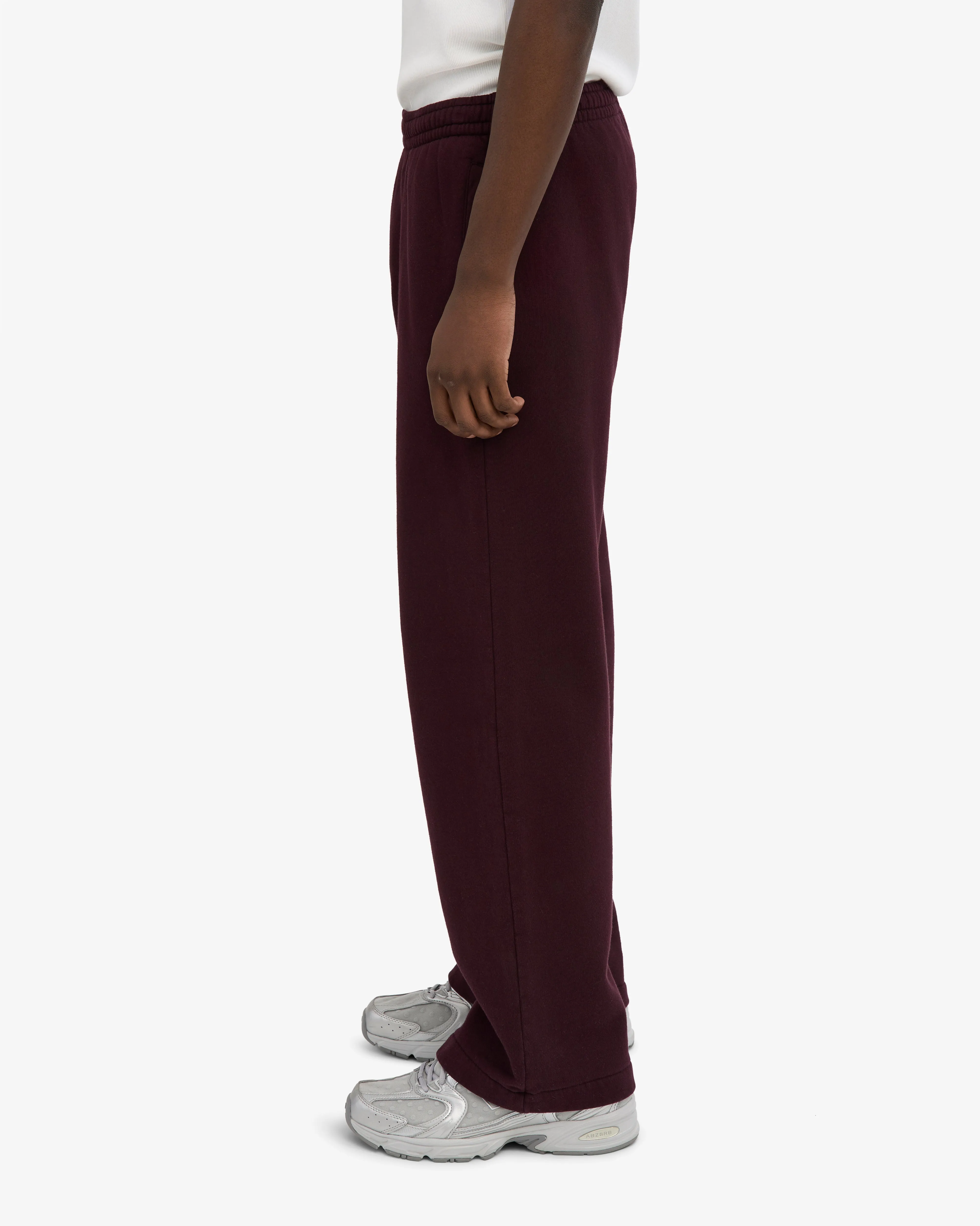 Organic Straight Leg Sweatpants - Oxblood Red sold by Colorful Standard product image thumbnail 4