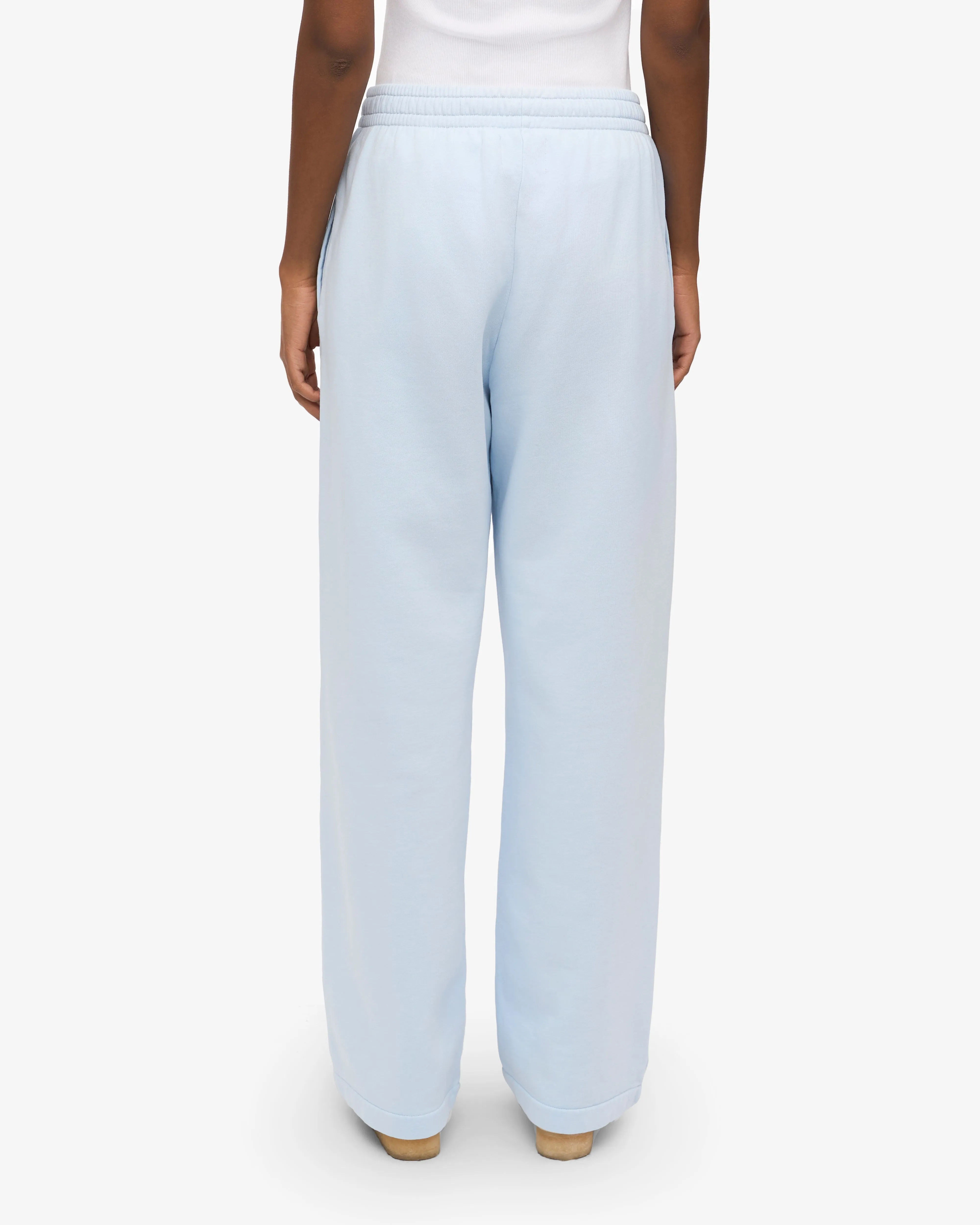 Organic Straight Leg Sweatpants - Polar Blue sold by Colorful Standard product image thumbnail 5