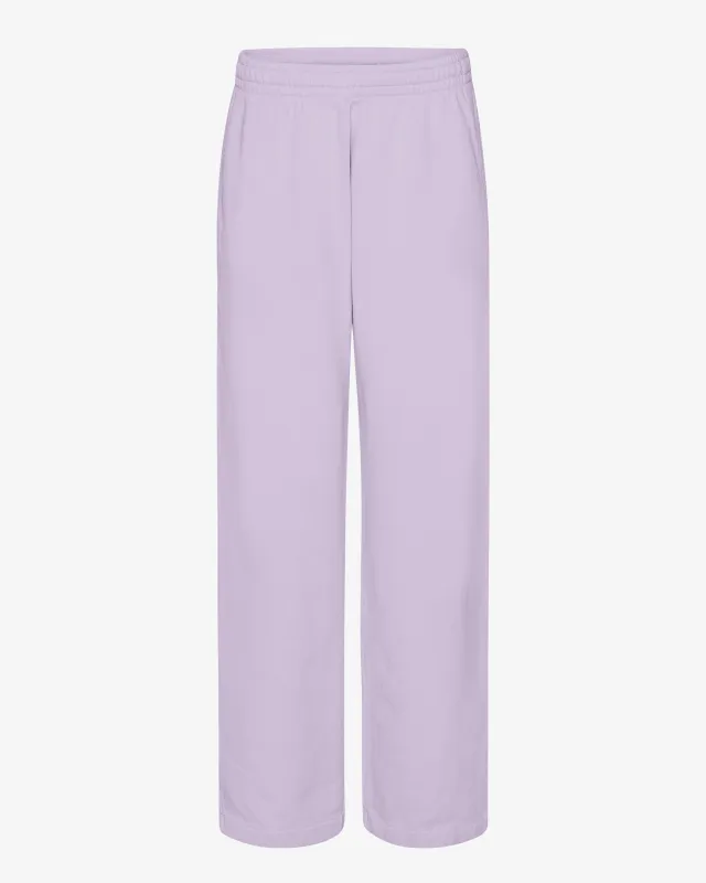 Organic Straight Leg Sweatpants - Soft Lavender sold by Colorful Standard