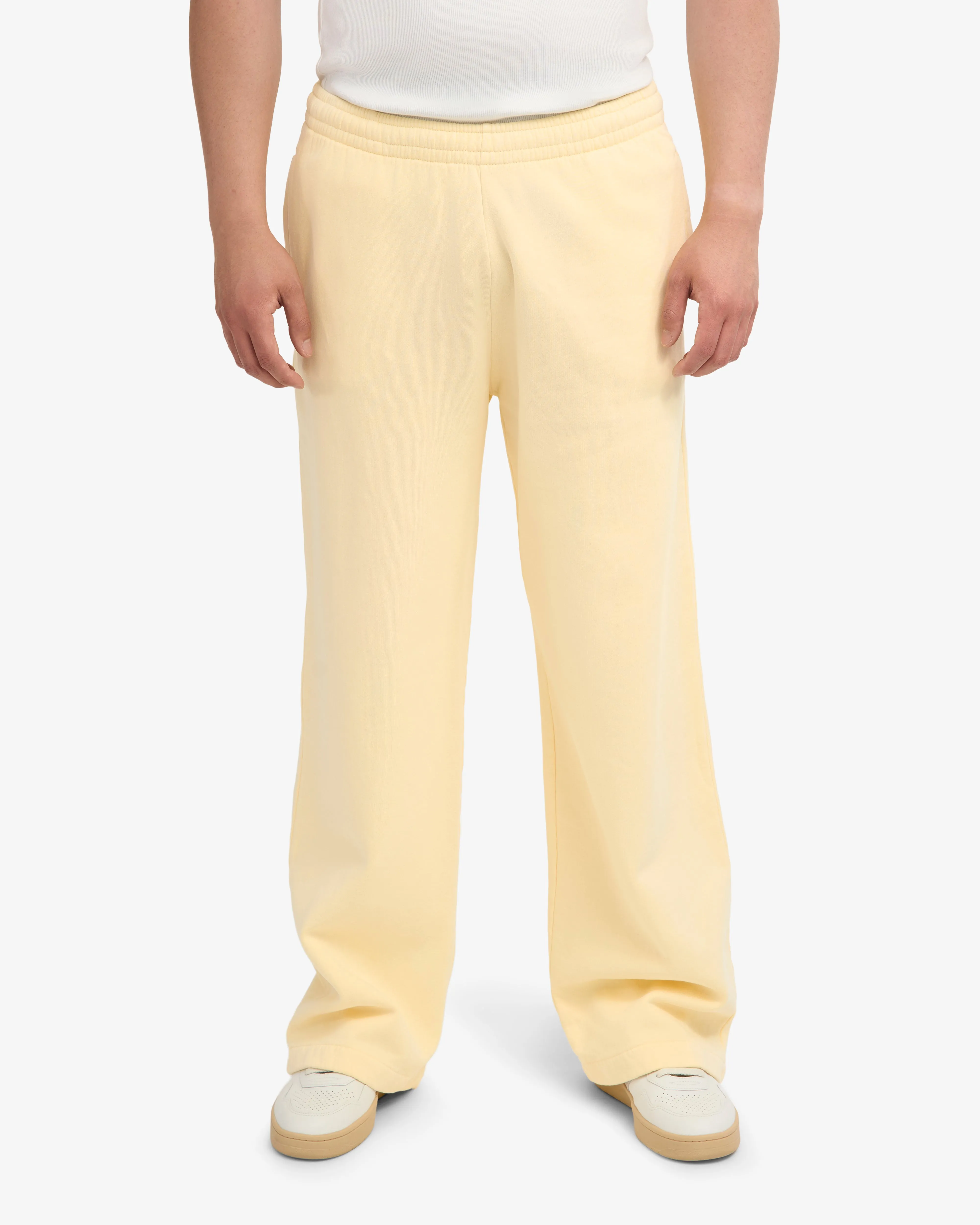 Organic Straight Leg Sweatpants - Soft Yellow sold by Colorful Standard product image thumbnail 3