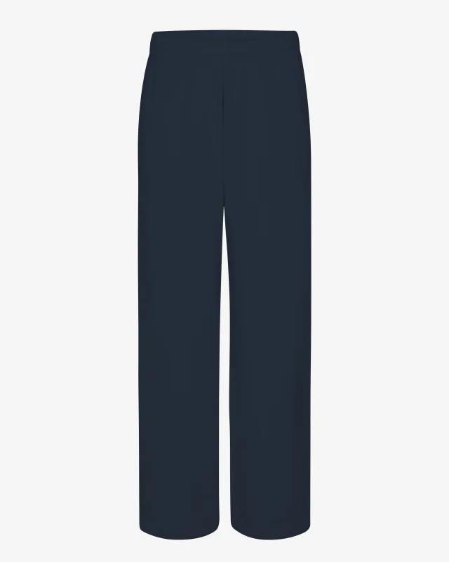 Organic Straight Leg Sweatpants - Navy Blue sold by Colorful Standard