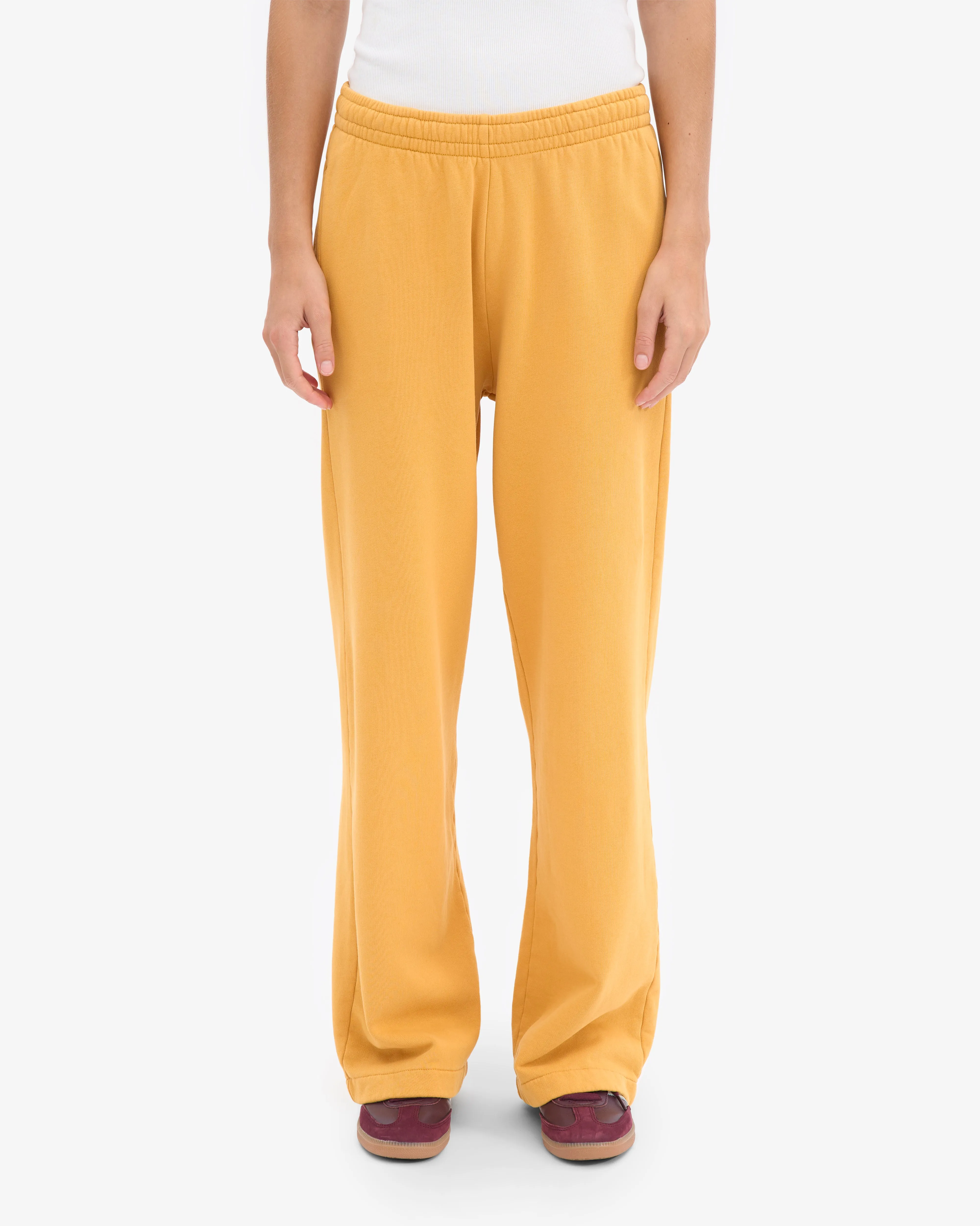 Organic Straight Leg Sweatpants - Burned Yellow sold by Colorful Standard product image thumbnail 3
