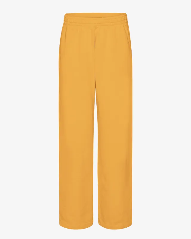 Organic Straight Leg Sweatpants - Burned Yellow sold by Colorful Standard