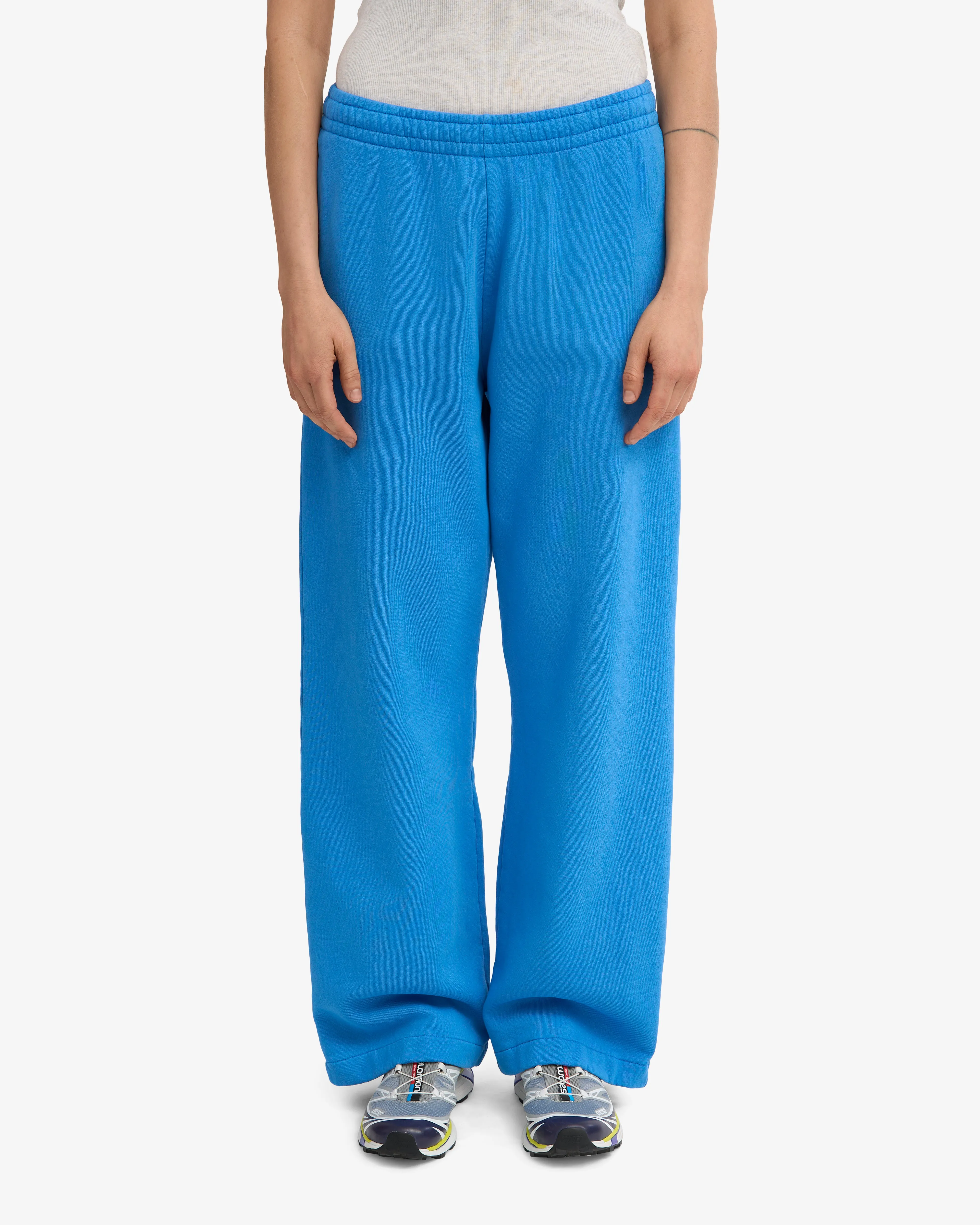 Organic Straight Leg Sweatpants - Pacific Blue sold by Colorful Standard product image thumbnail 3