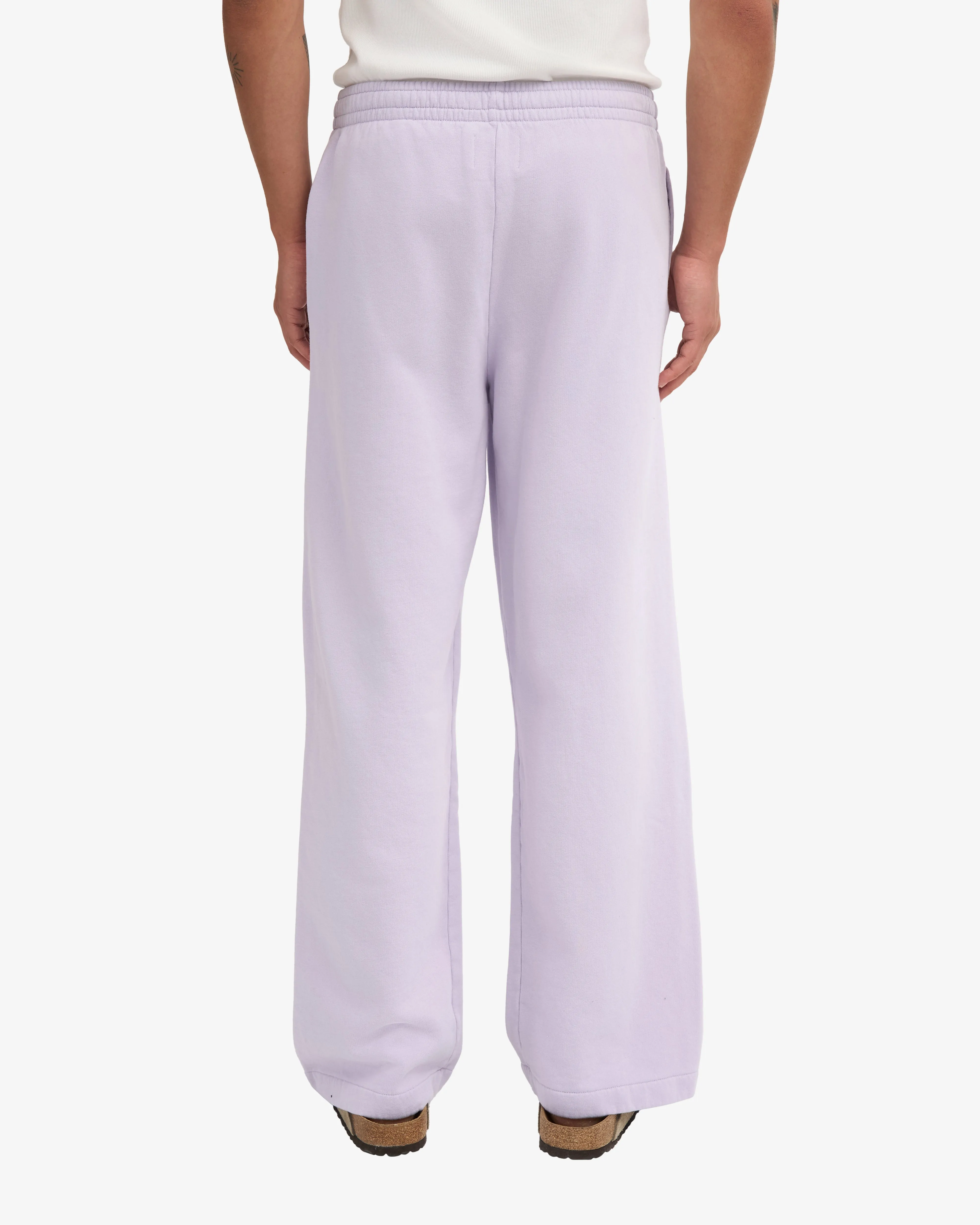 Organic Straight Leg Sweatpants - Soft Lavender sold by Colorful Standard product image thumbnail 5