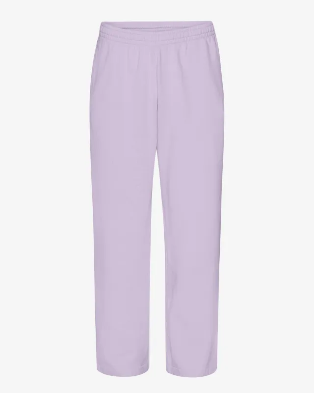 Organic Straight Leg Sweatpants - Soft Lavender sold by Colorful Standard