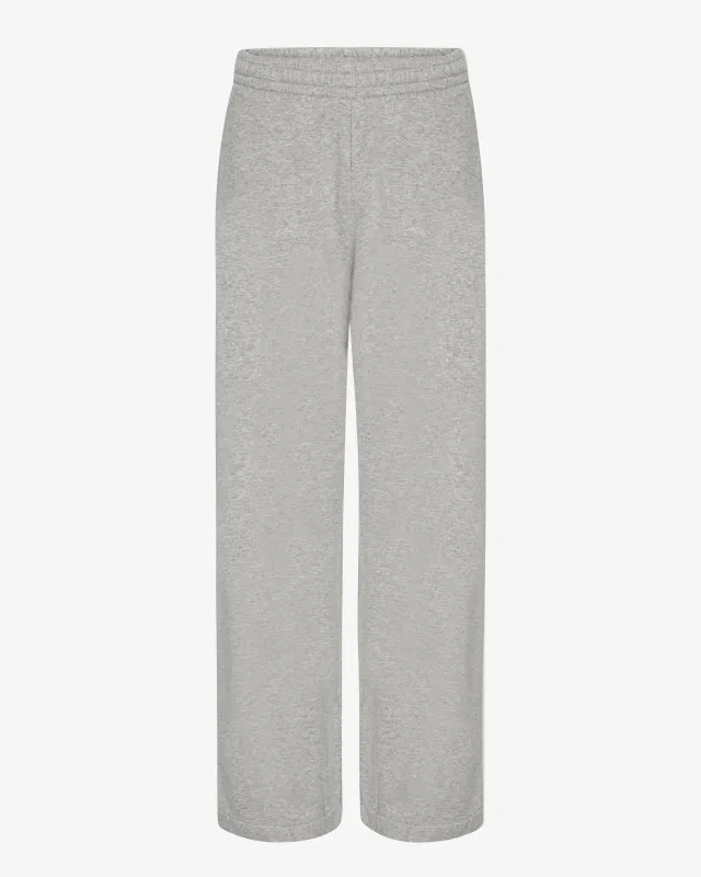 Organic Straight Leg Sweatpants - Heather Grey sold by Colorful Standard