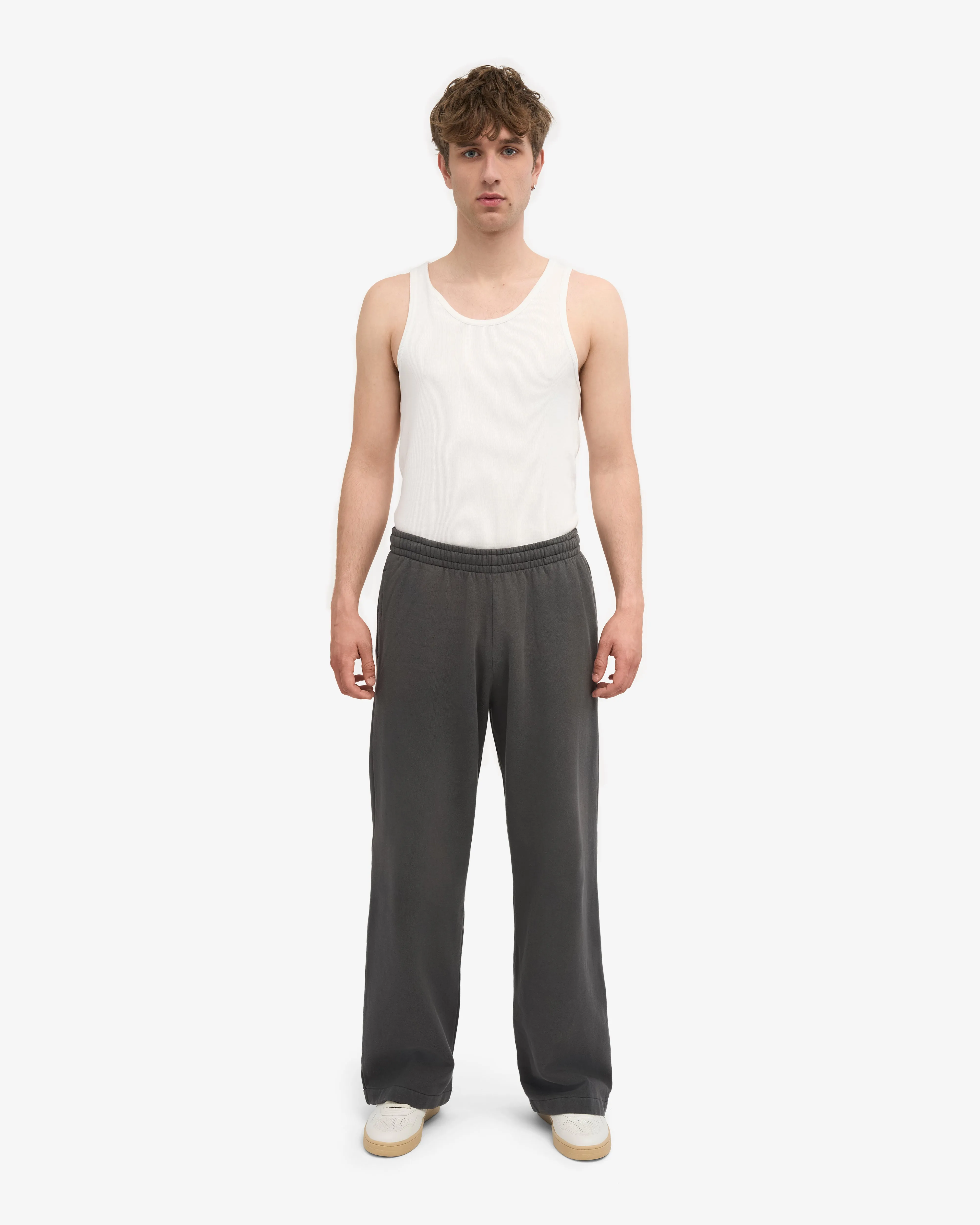Organic Straight Leg Sweatpants - Lava Grey sold by Colorful Standard product image thumbnail 2