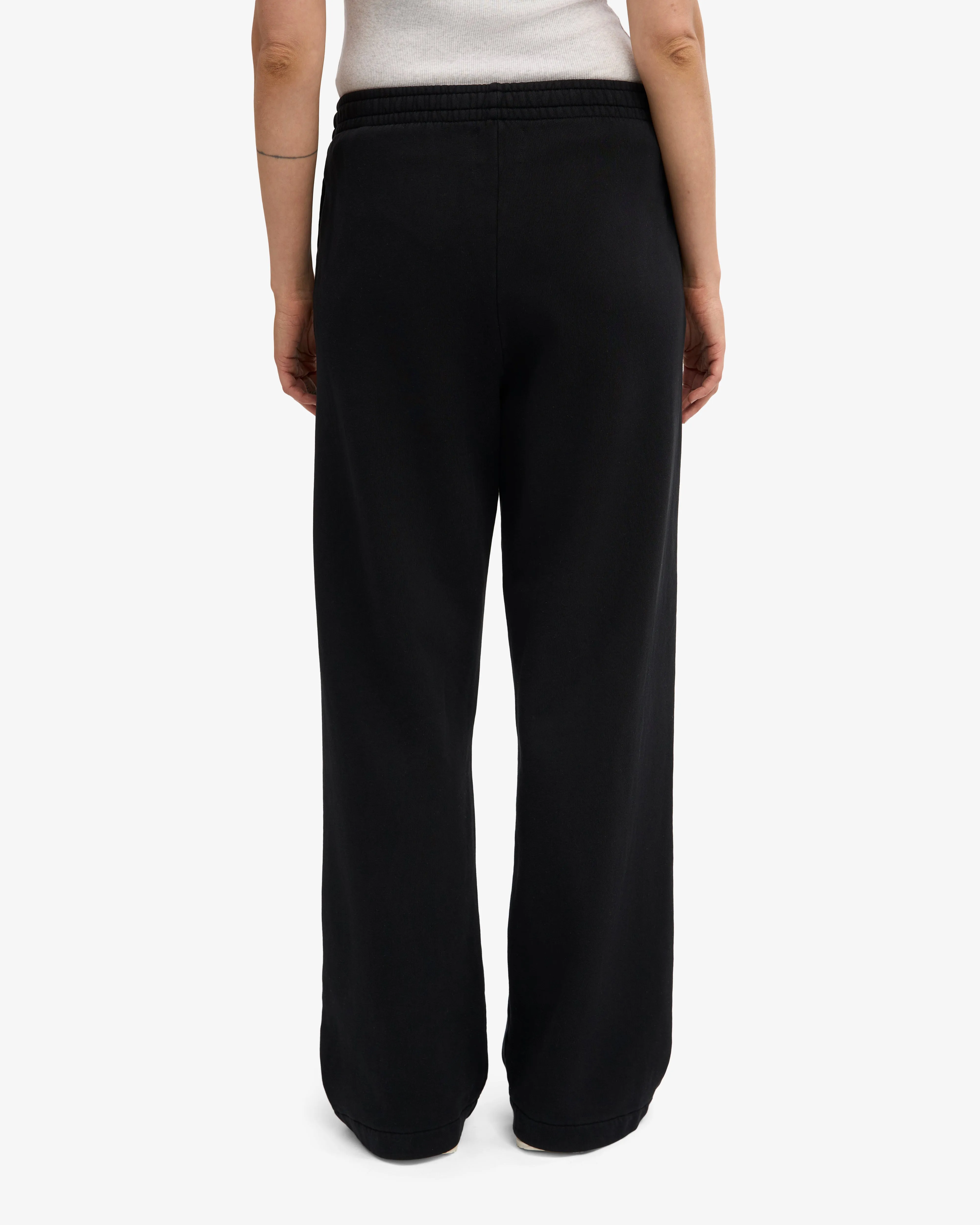 Organic Straight Leg Sweatpants - Deep Black sold by Colorful Standard product image thumbnail 5