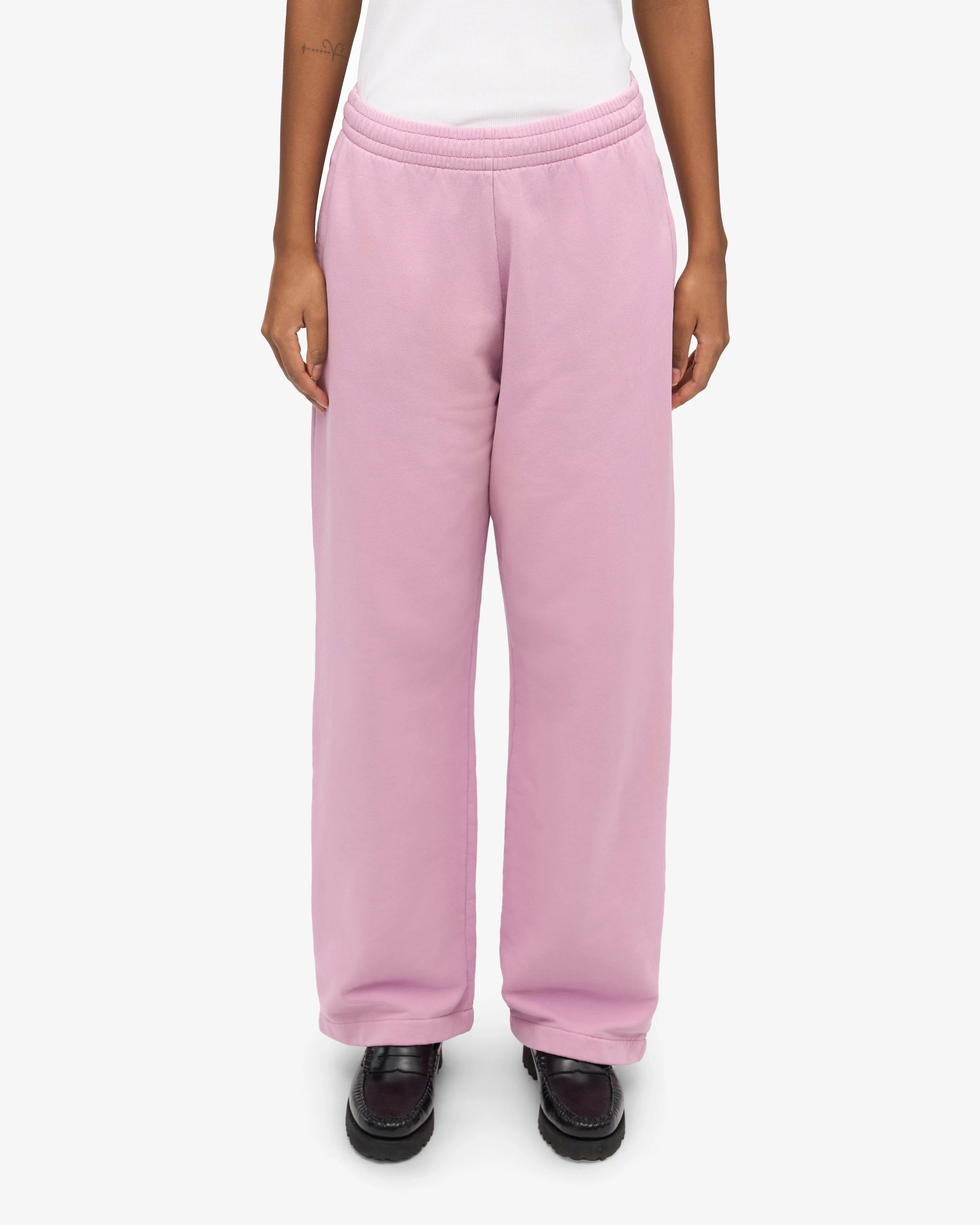 Organic Straight Leg Sweatpants - Cherry Blossom sold by Colorful Standard product image thumbnail 3