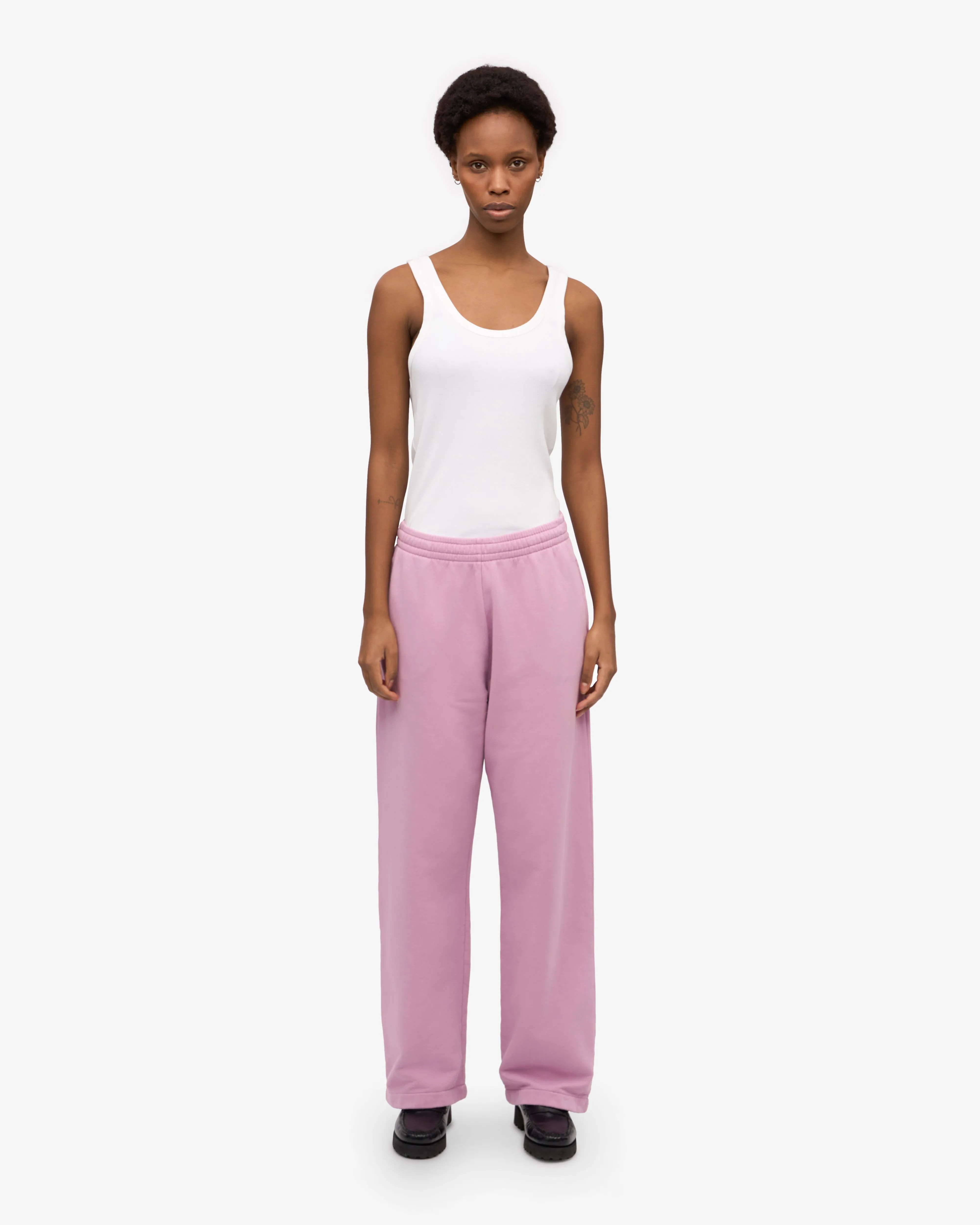 Organic Straight Leg Sweatpants - Cherry Blossom sold by Colorful Standard product image thumbnail 2