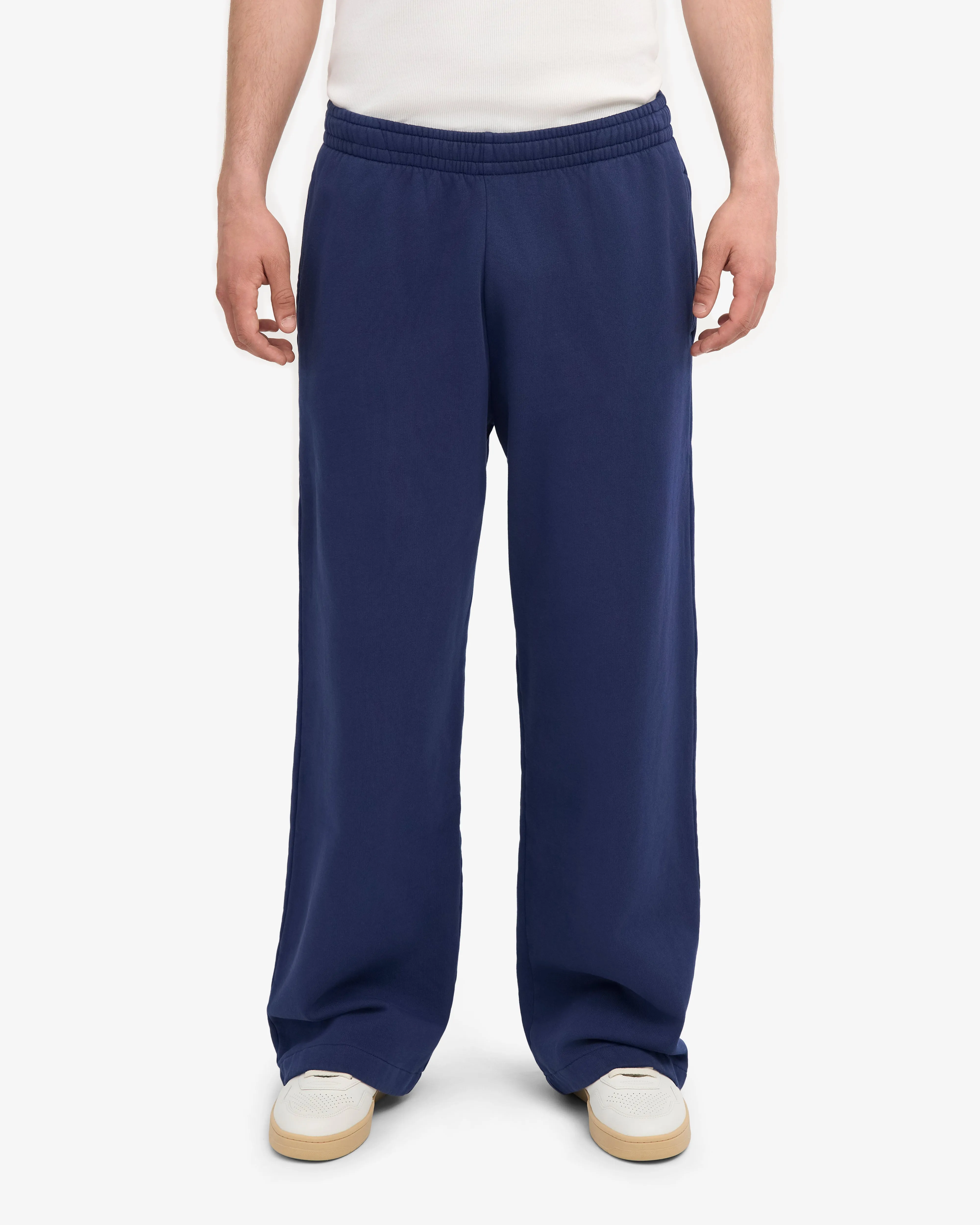 Organic Straight Leg Sweatpants - Marine Blue sold by Colorful Standard product image thumbnail 3