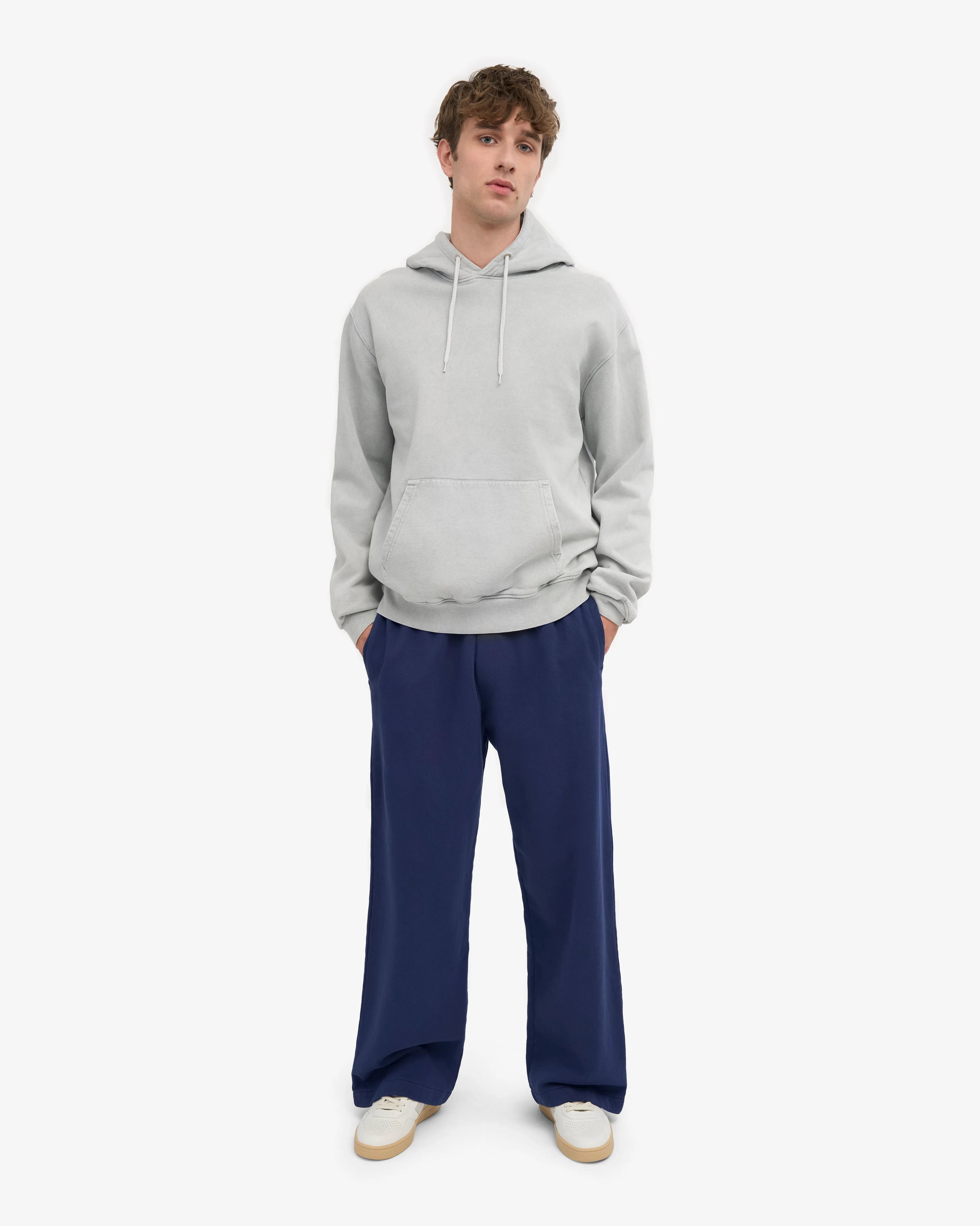 Organic Straight Leg Sweatpants - Marine Blue sold by Colorful Standard product image thumbnail 2
