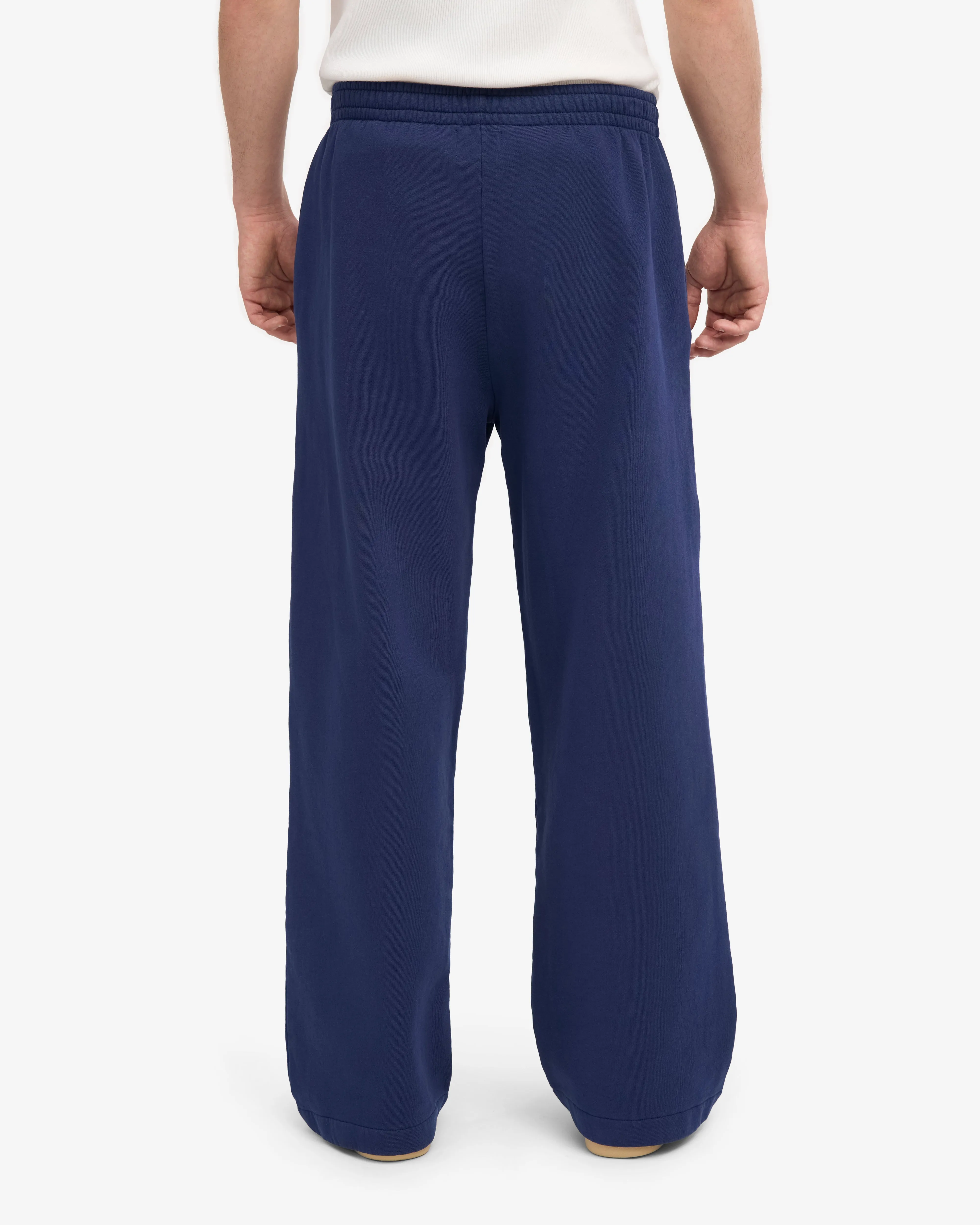 Organic Straight Leg Sweatpants - Marine Blue sold by Colorful Standard product image thumbnail 5