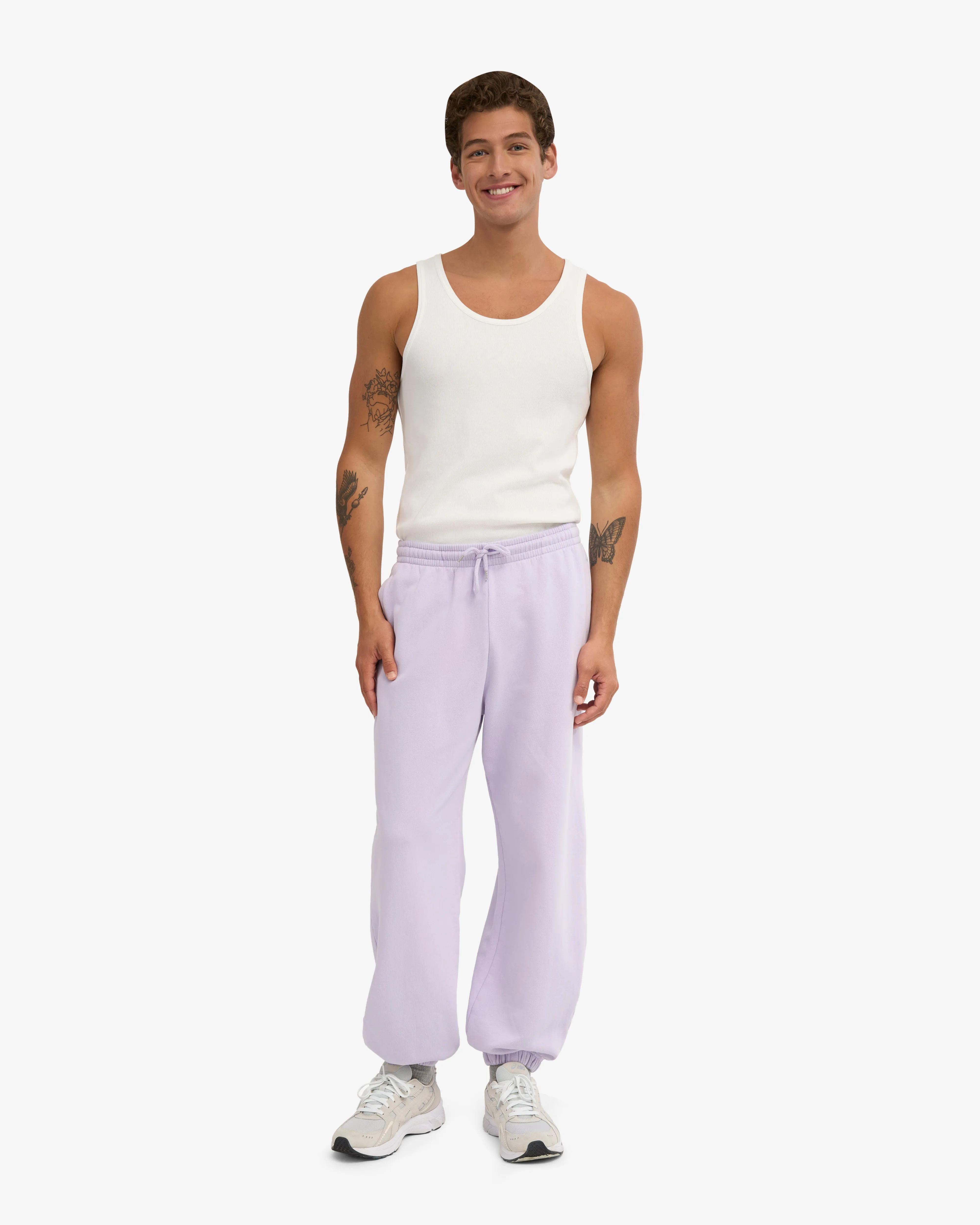 Organic Relaxed Sweatpants - Soft Lavender sold by Colorful Standard product image thumbnail 2