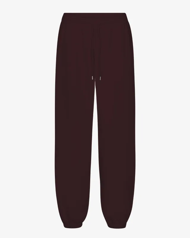 Organic Relaxed Sweatpants - Oxblood Red sold by Colorful Standard
