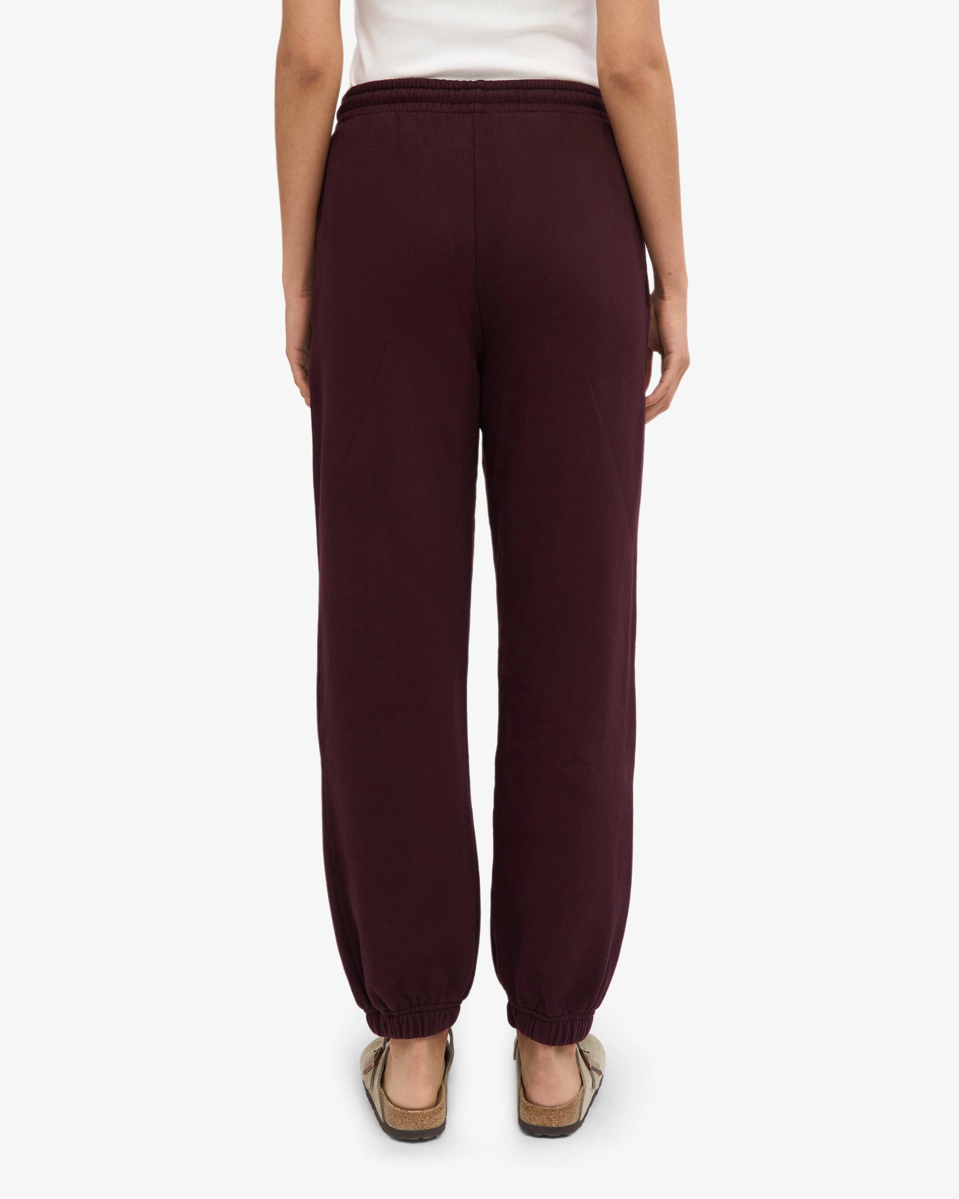 Organic Relaxed Sweatpants - Oxblood Red sold by Colorful Standard product image thumbnail 5