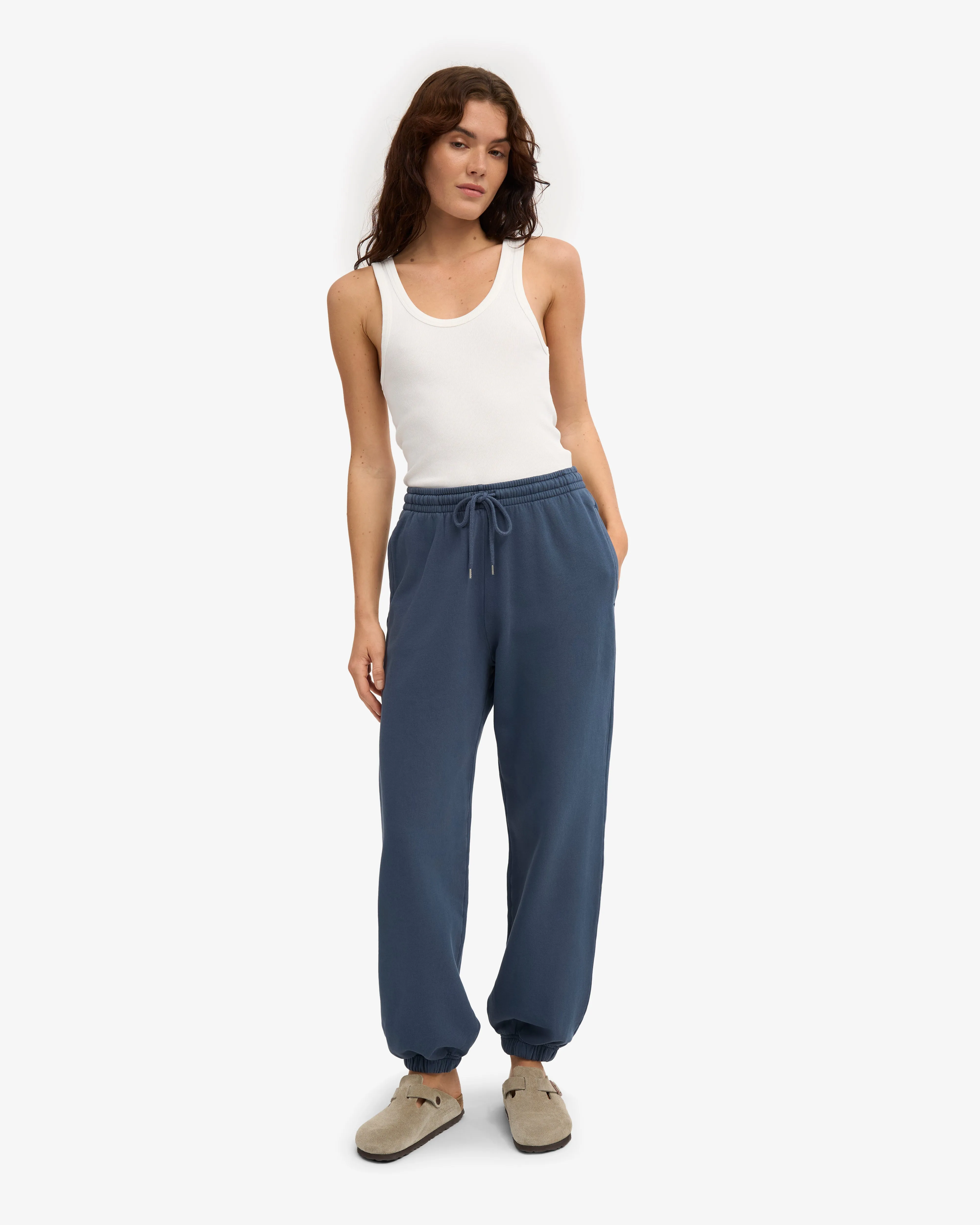 Organic Relaxed Sweatpants - Petrol Blue sold by Colorful Standard product image thumbnail 2