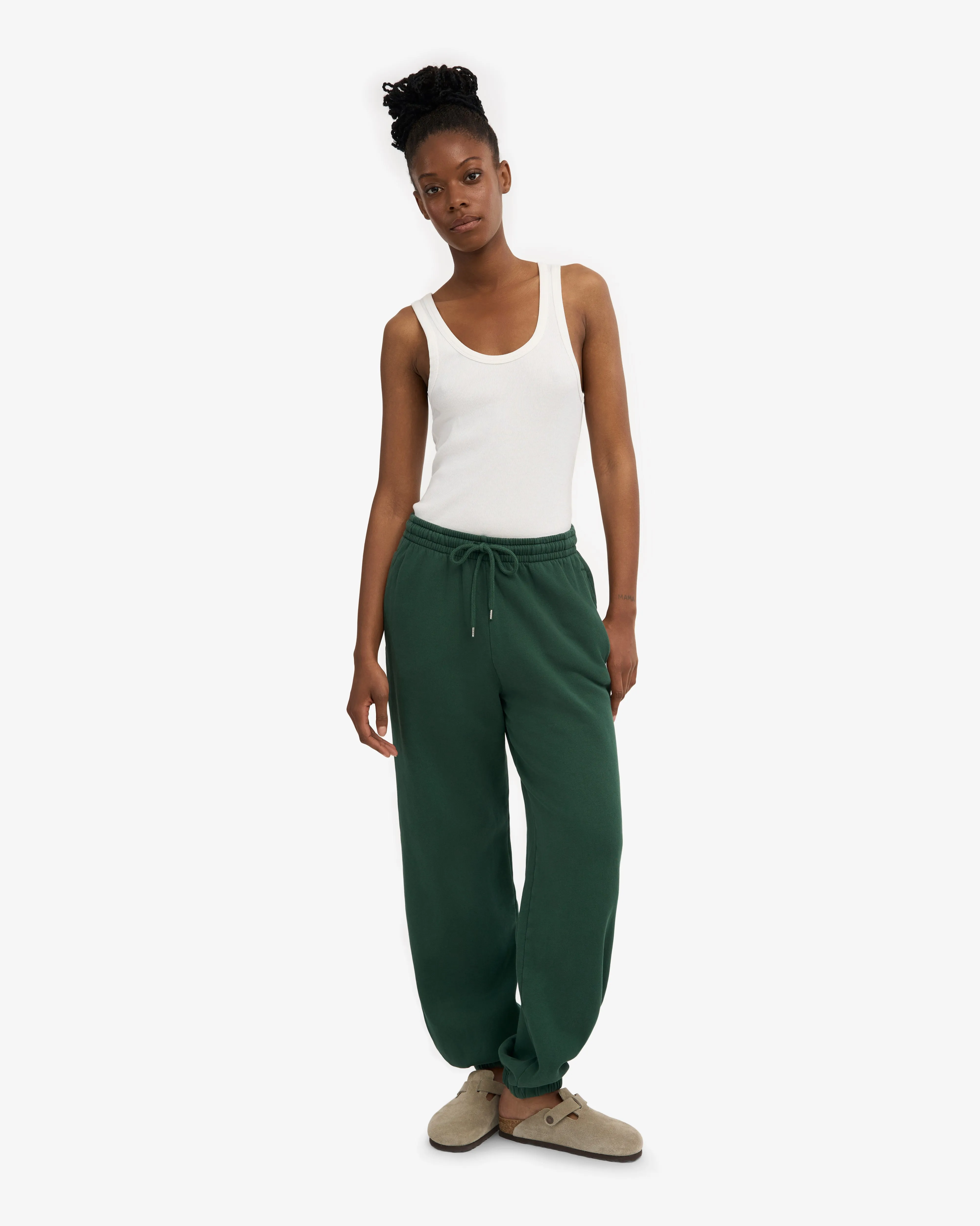 Organic Relaxed Sweatpants - Emerald Green sold by Colorful Standard product image thumbnail 2