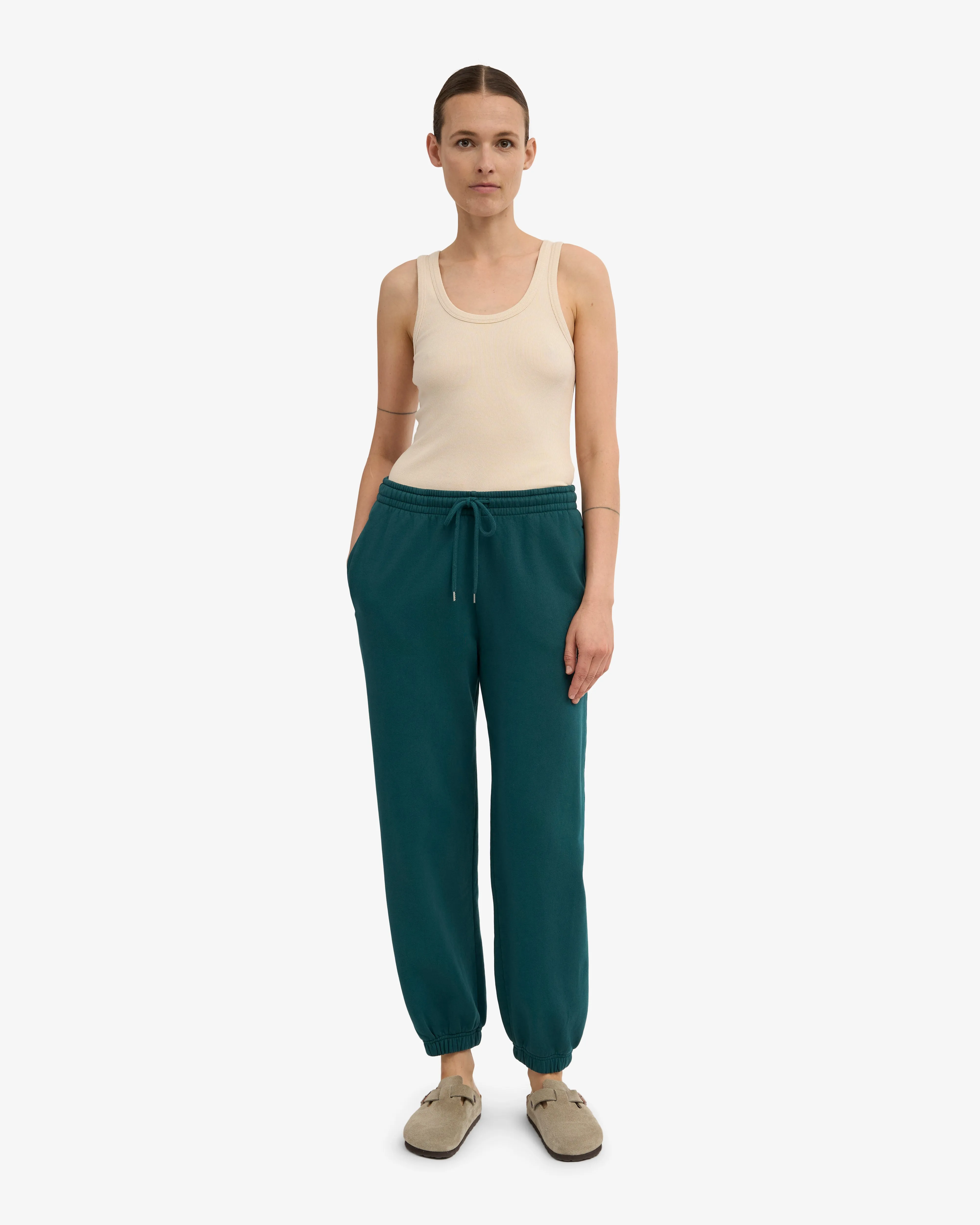 Organic Relaxed Sweatpants - Ocean Green sold by Colorful Standard product image thumbnail 2