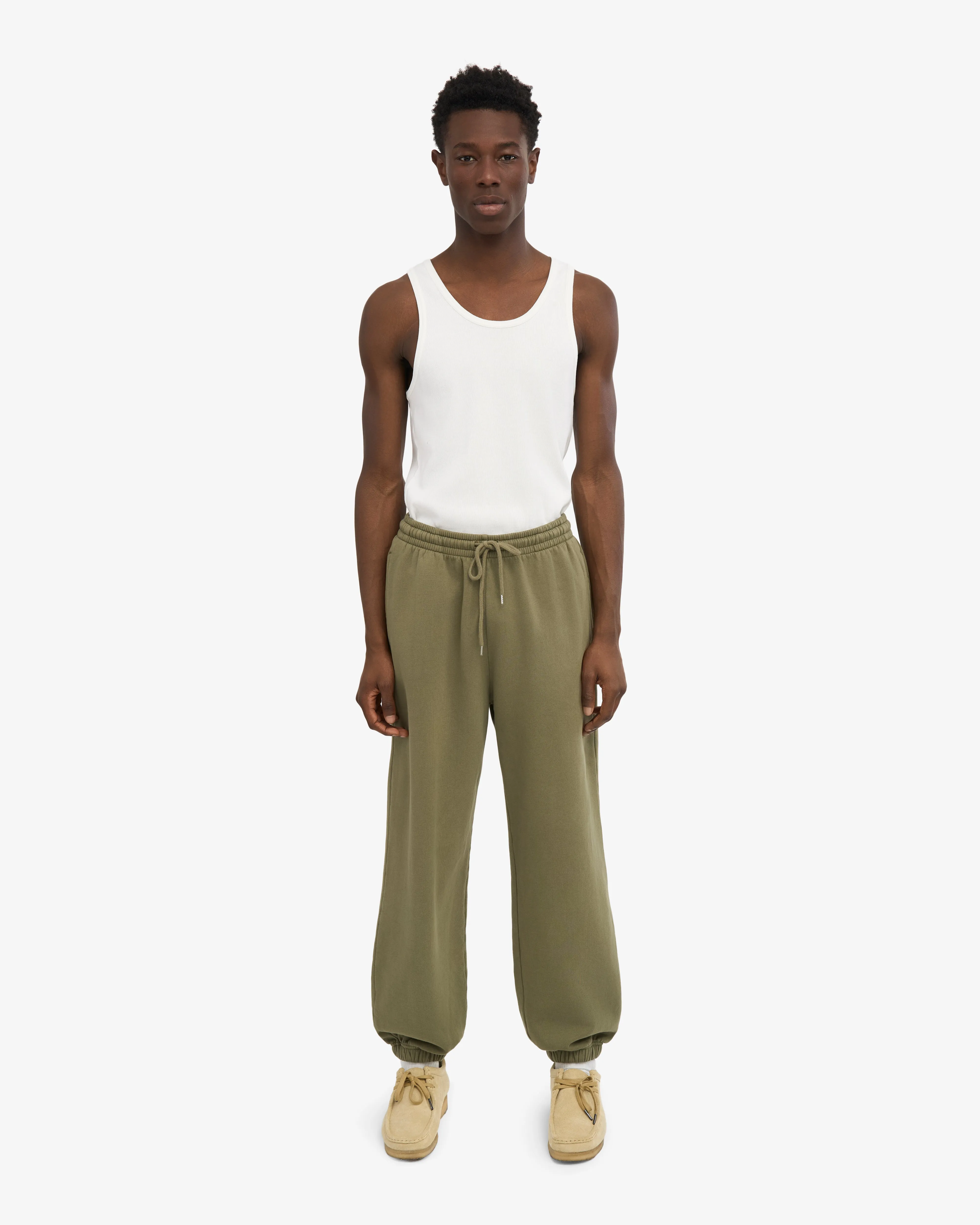 Organic Relaxed Sweatpants - Dusty Olive sold by Colorful Standard product image thumbnail 2