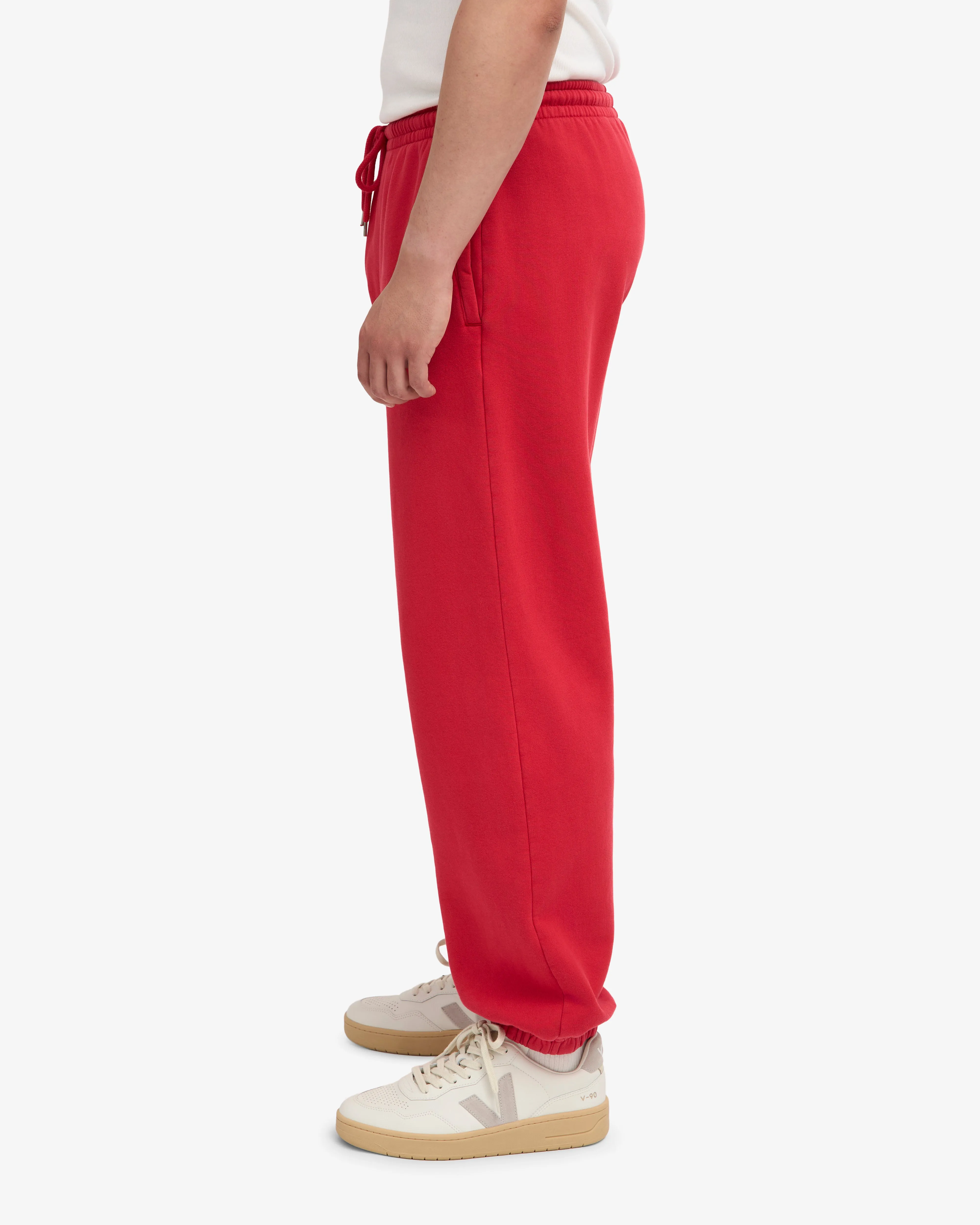 Organic Relaxed Sweatpants - Scarlet Red sold by Colorful Standard product image thumbnail 4