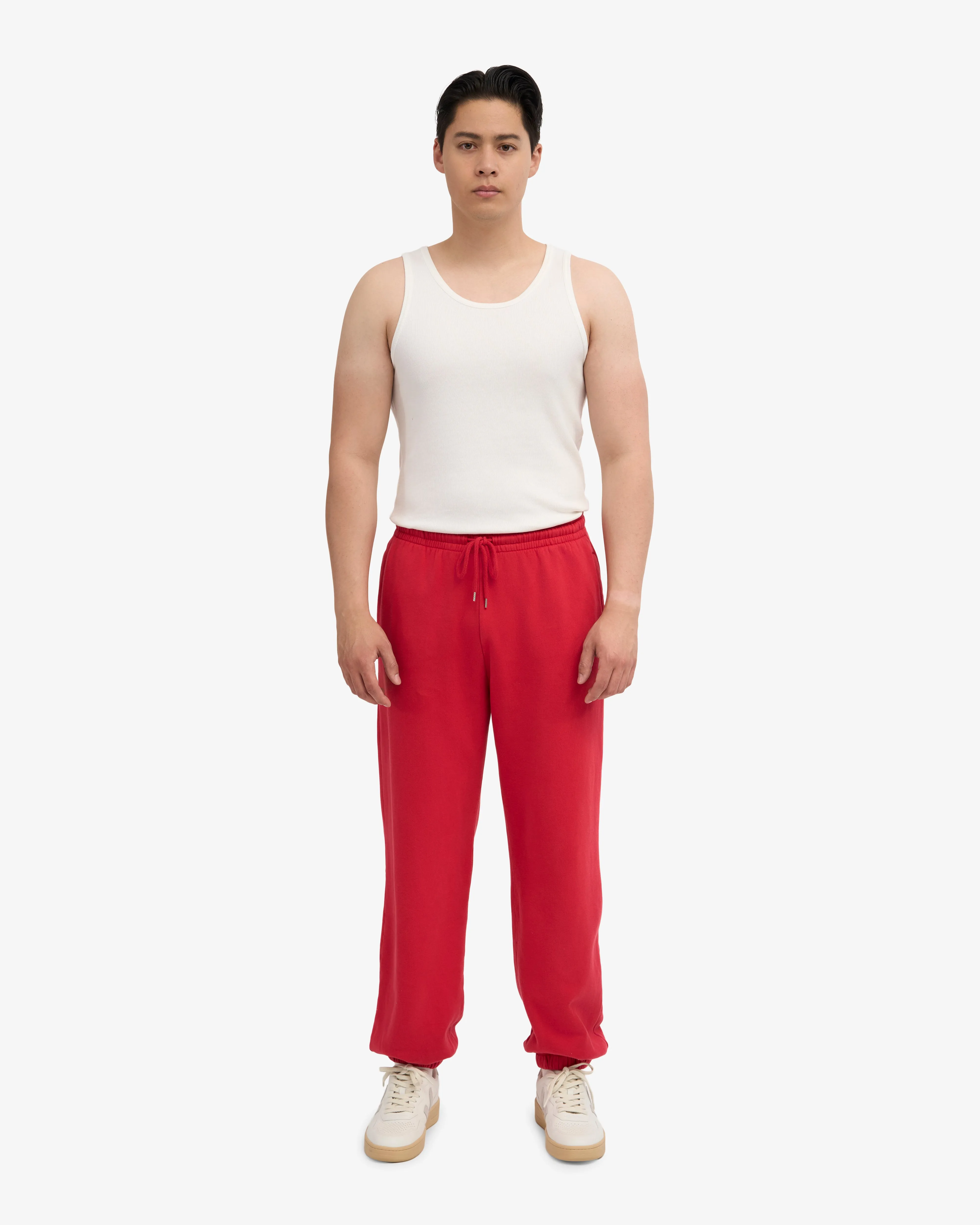 Organic Relaxed Sweatpants - Scarlet Red sold by Colorful Standard product image thumbnail 2