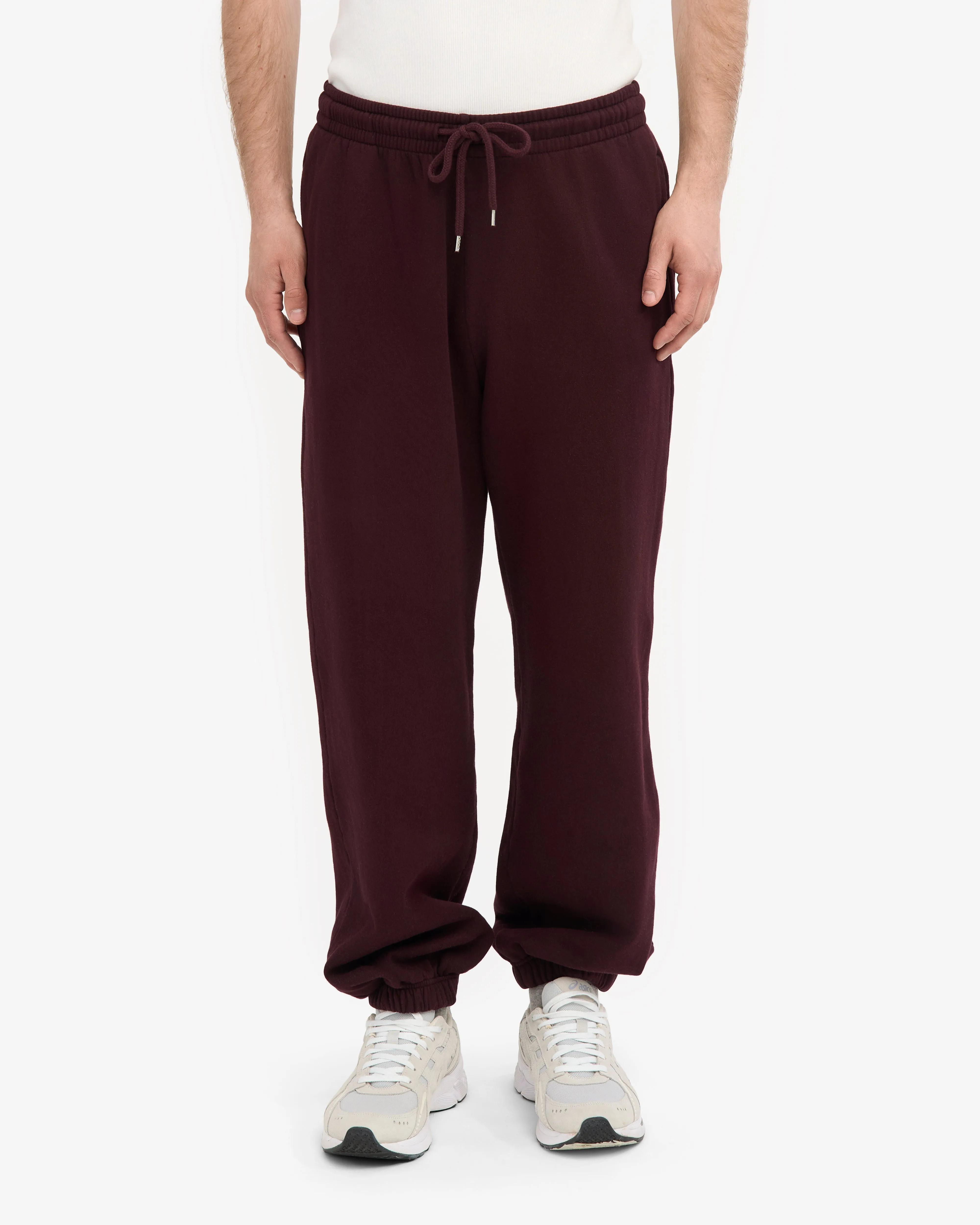 Organic Relaxed Sweatpants - Oxblood Red sold by Colorful Standard product image thumbnail 3