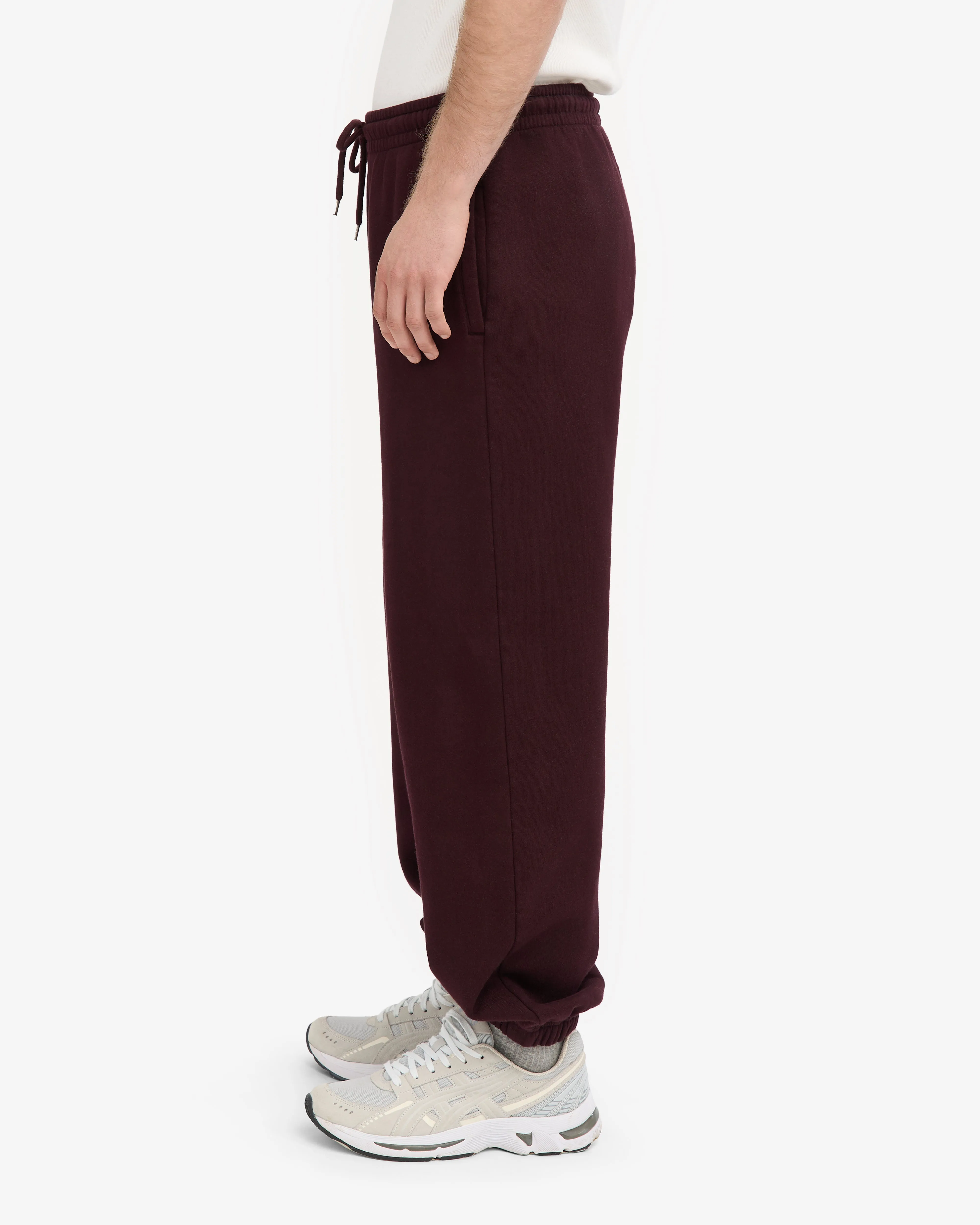 Organic Relaxed Sweatpants - Oxblood Red sold by Colorful Standard product image thumbnail 4