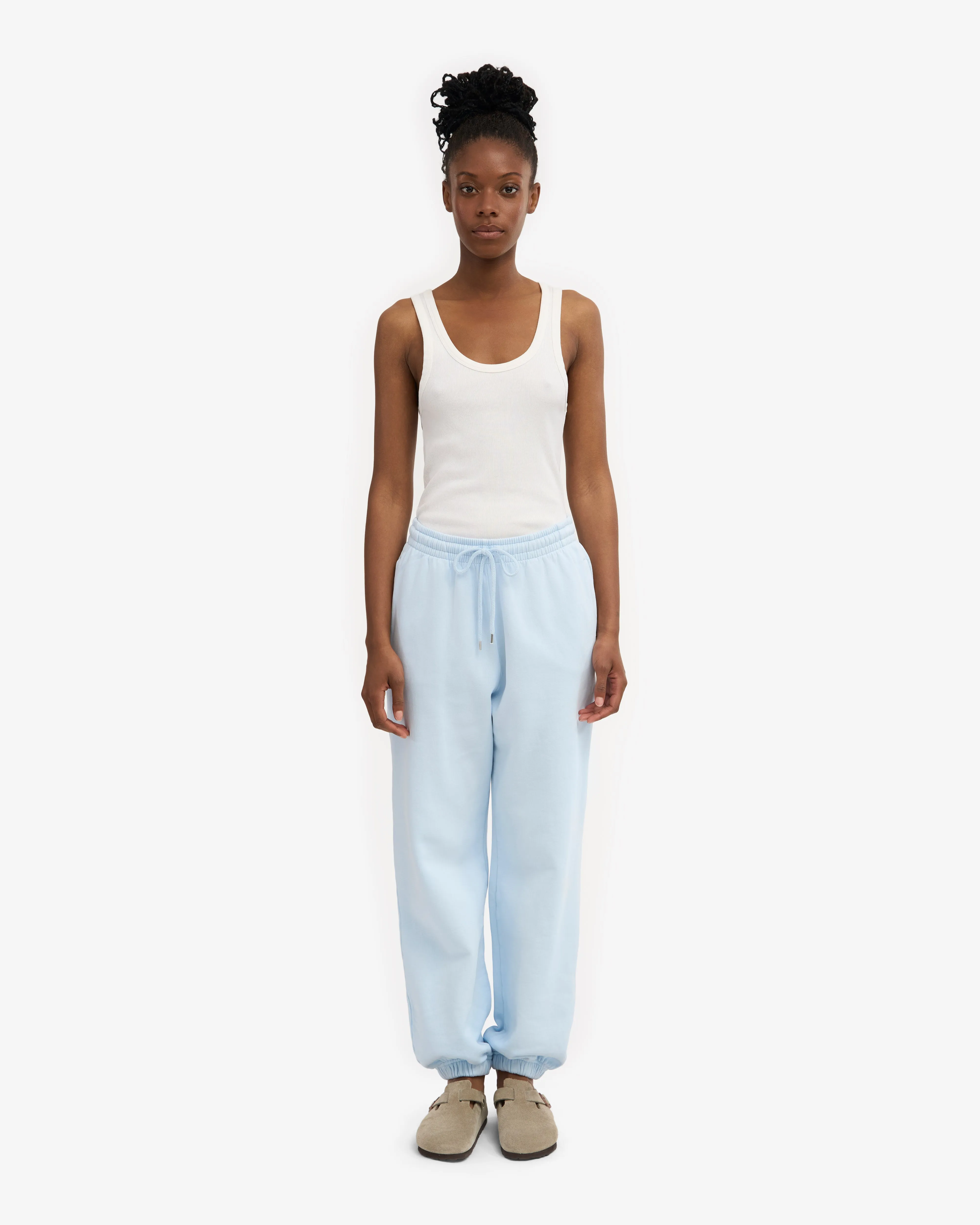 Organic Relaxed Sweatpants - Polar Blue sold by Colorful Standard product image thumbnail 2