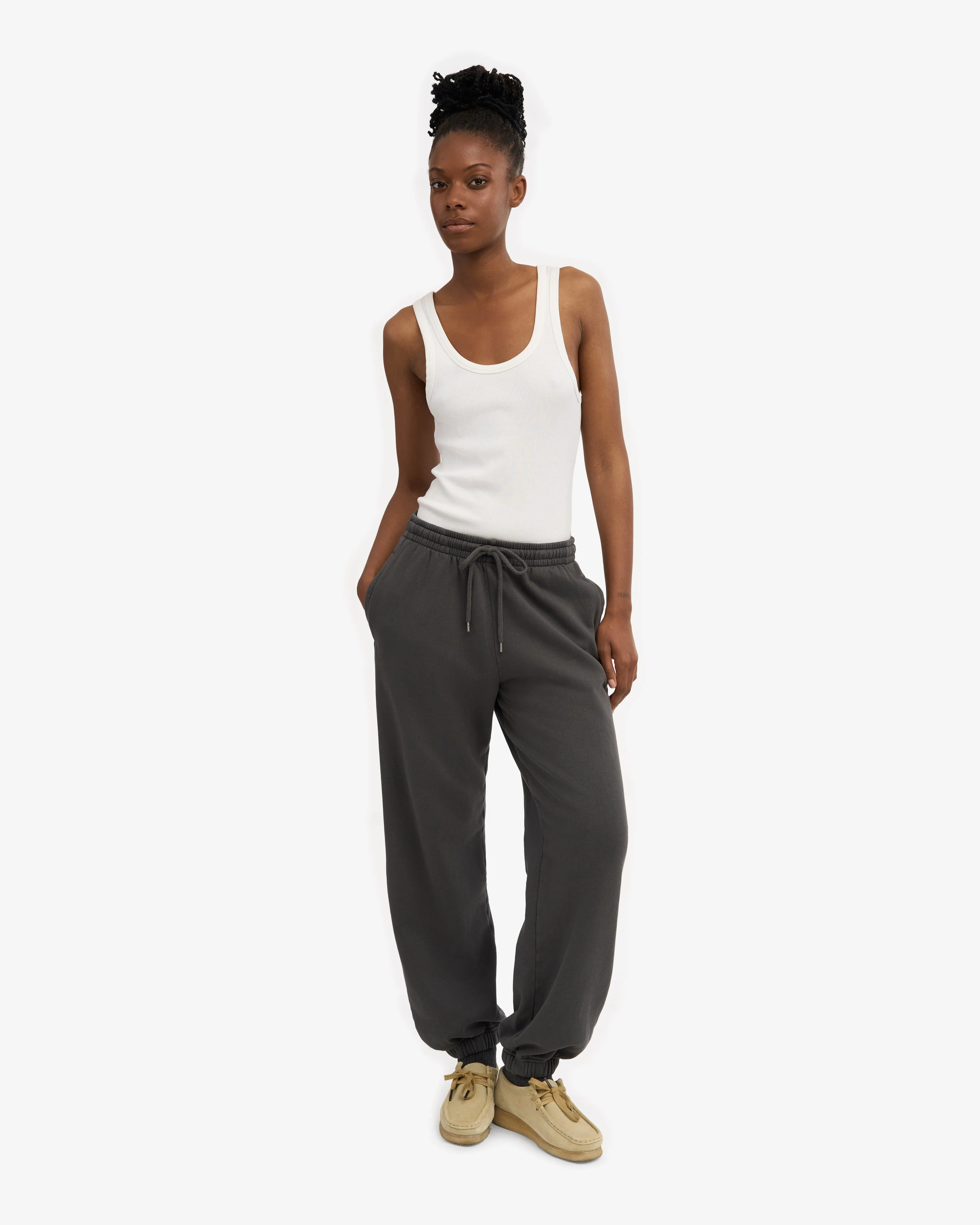 Organic Relaxed Sweatpants - Lava Grey sold by Colorful Standard product image thumbnail 2
