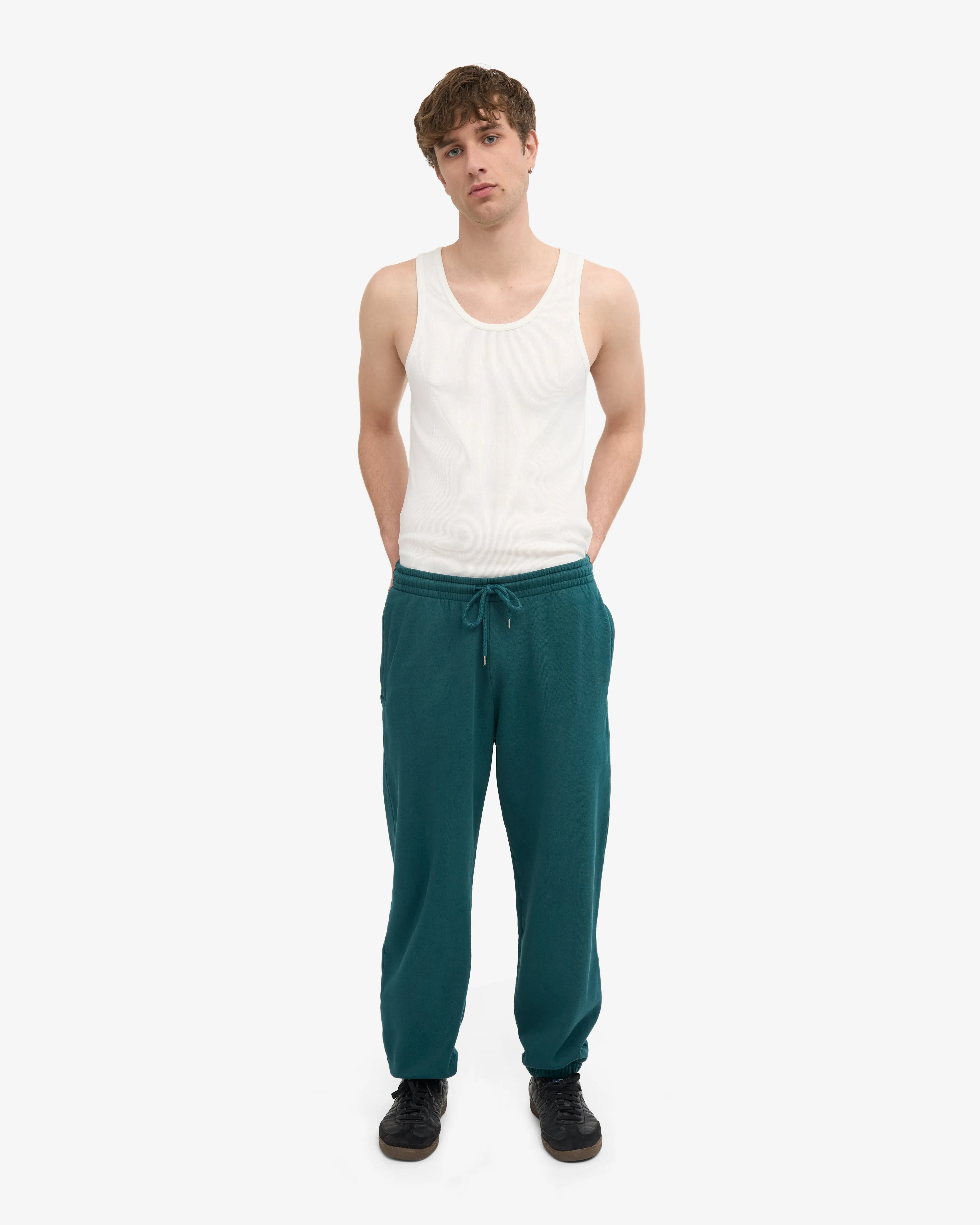 Organic Relaxed Sweatpants - Ocean Green sold by Colorful Standard product image thumbnail 2