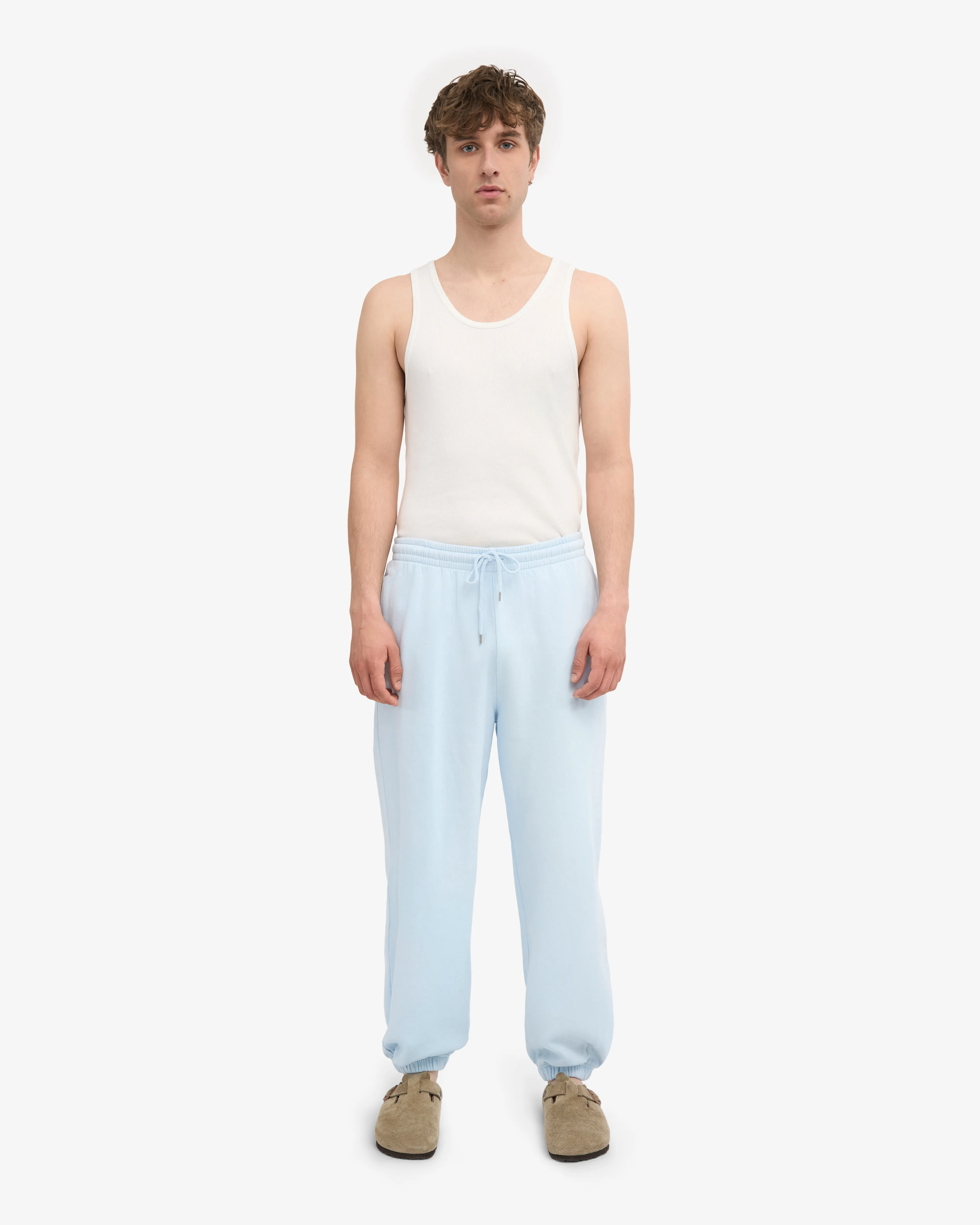 Organic Relaxed Sweatpants - Polar Blue sold by Colorful Standard product image thumbnail 2